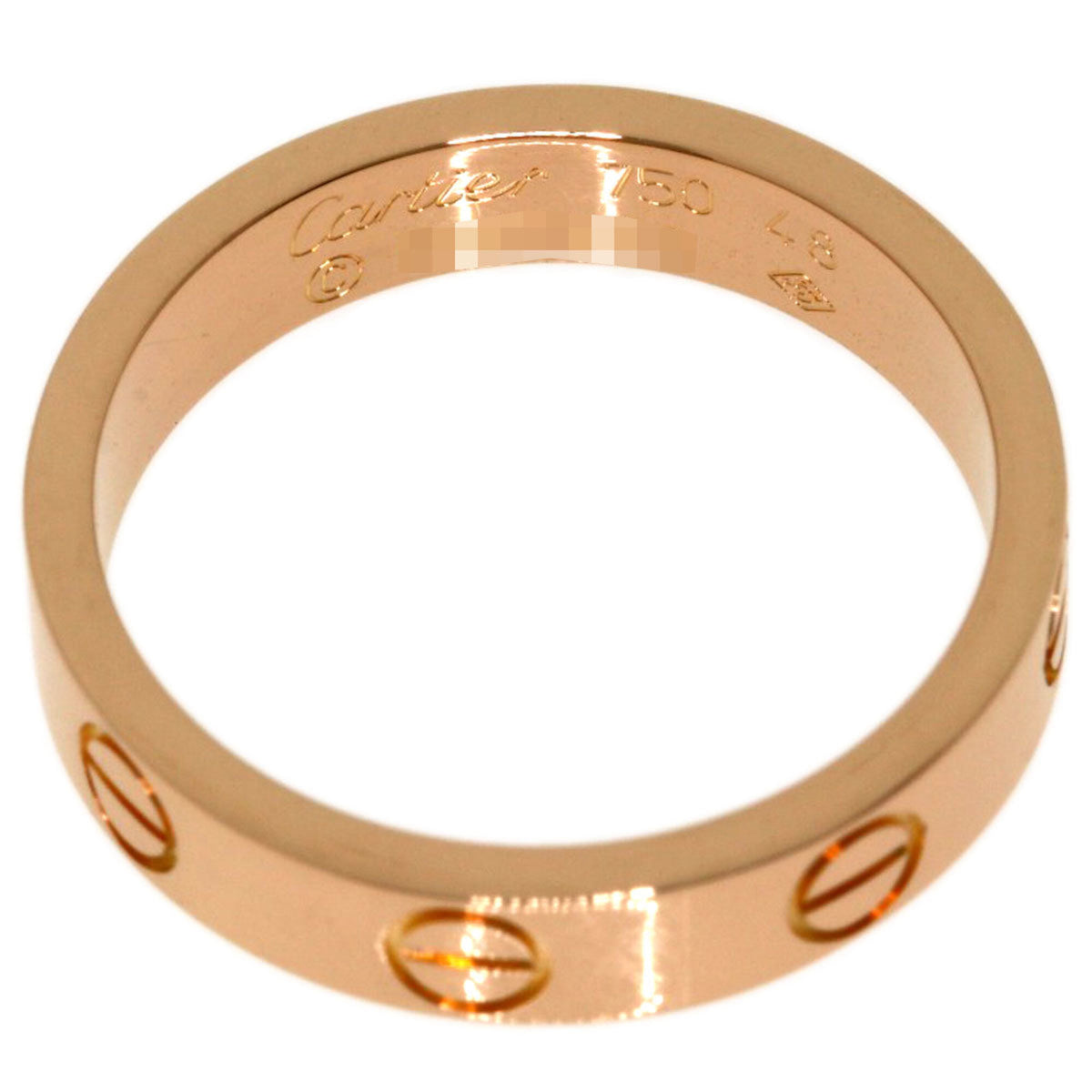 Cartier Pink Gold (18K) Band Ring (Pre-Owned)