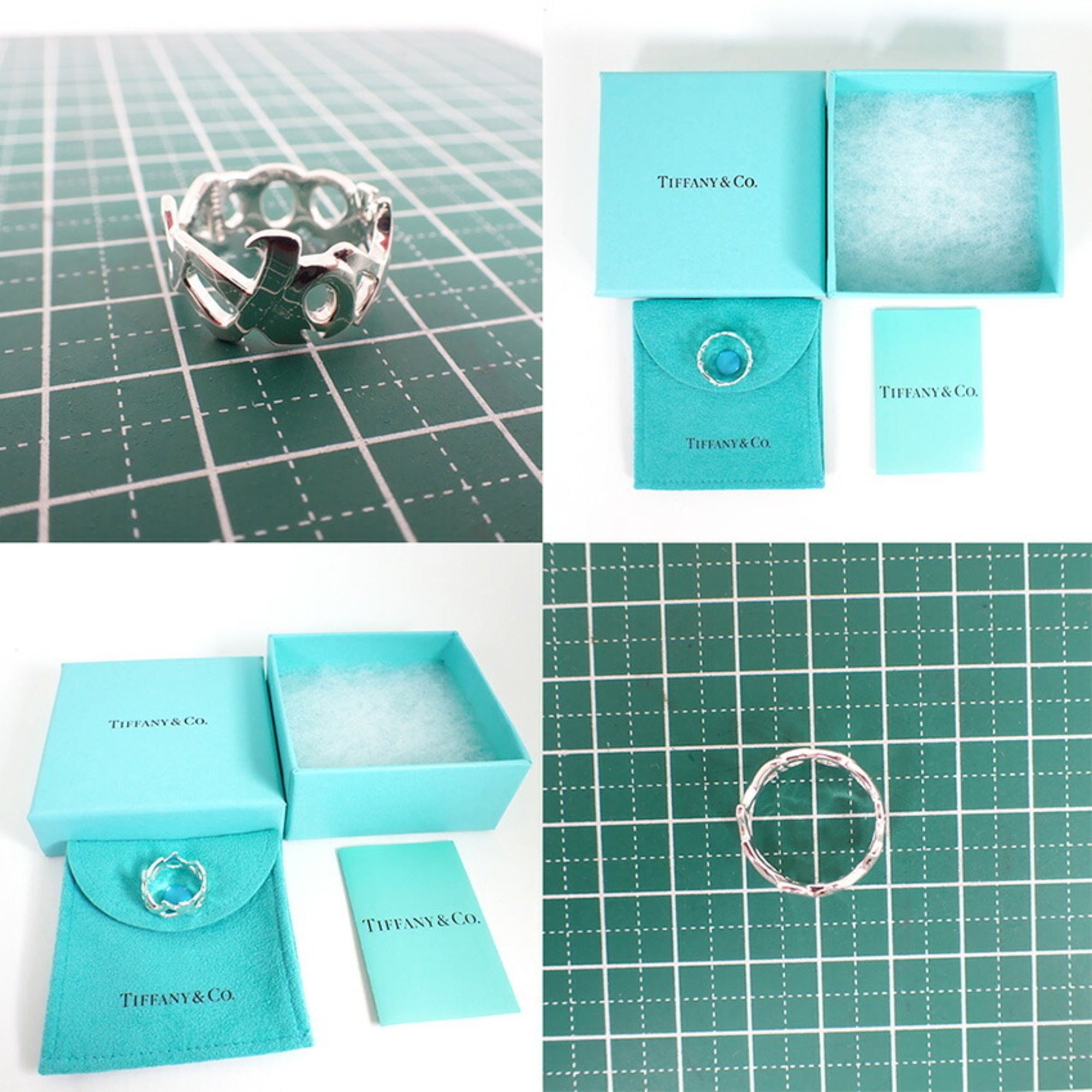 Tiffany Sterling Silver 925 Band Ring (Pre-Owned)