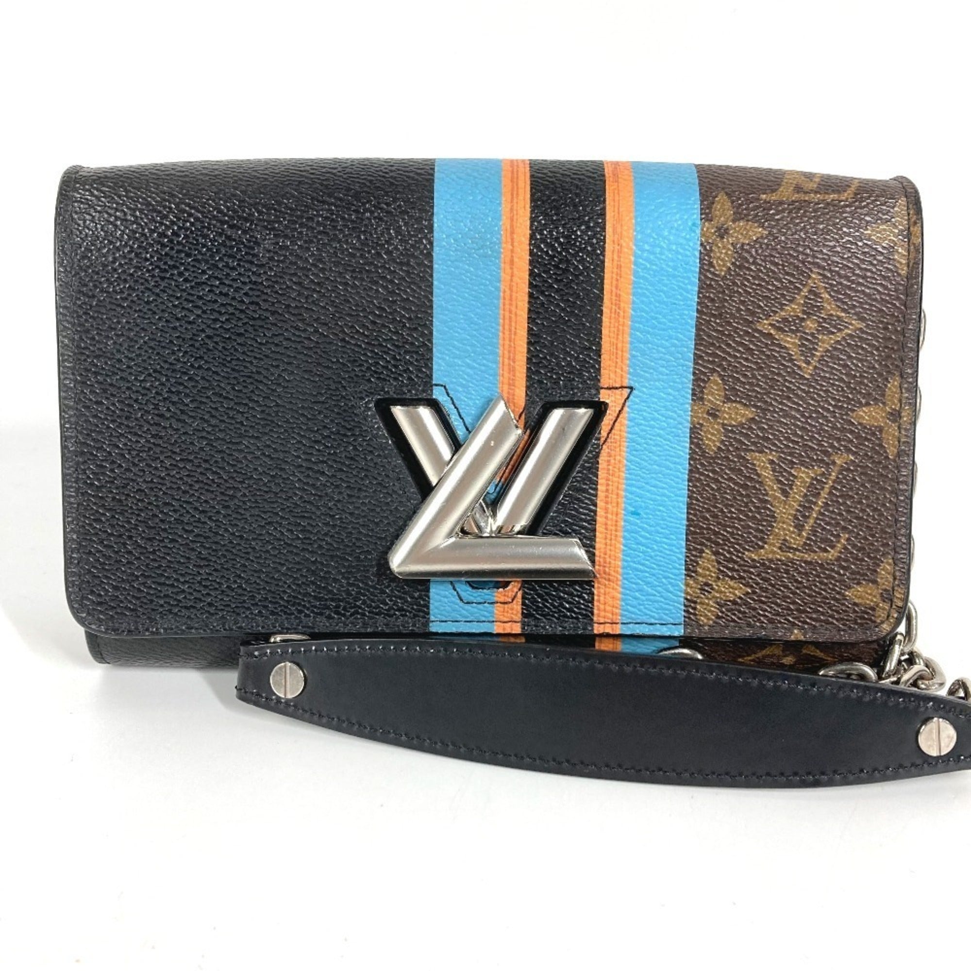 Louis Vuitton Monogram Brown Monogram Chain/Shoulder Wallet (Pre-Owned)