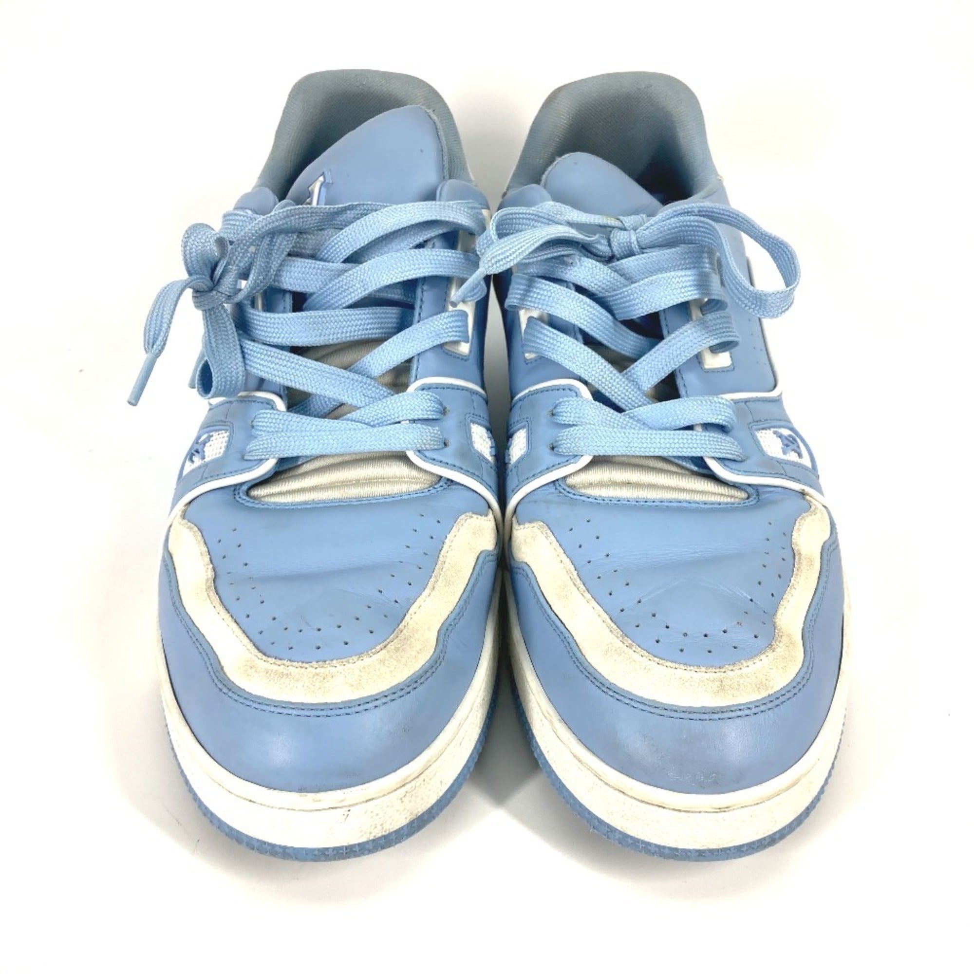 Louis Vuitton Blue White Sneakers (Pre-Owned)