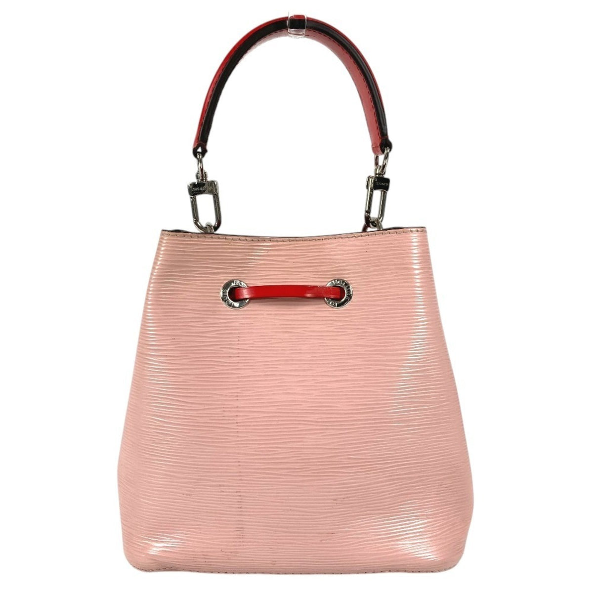 Louis Vuitton Epi Pink Red Color Rose Ballerine Epi Leather Handbag (Pre-Owned)