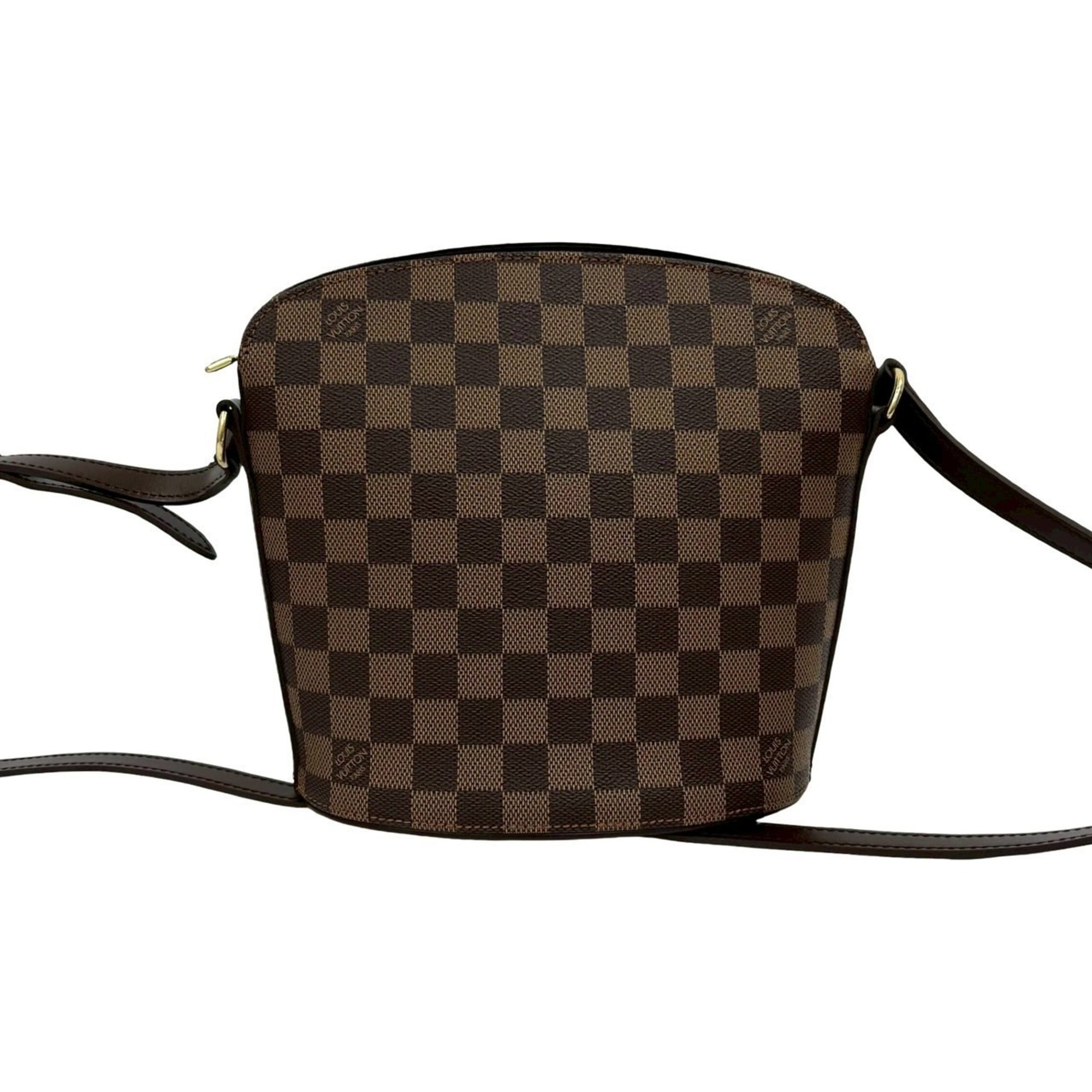 Louis Vuitton Brown Leather Pvc Pochette Shoulder Bag (Pre-Owned)