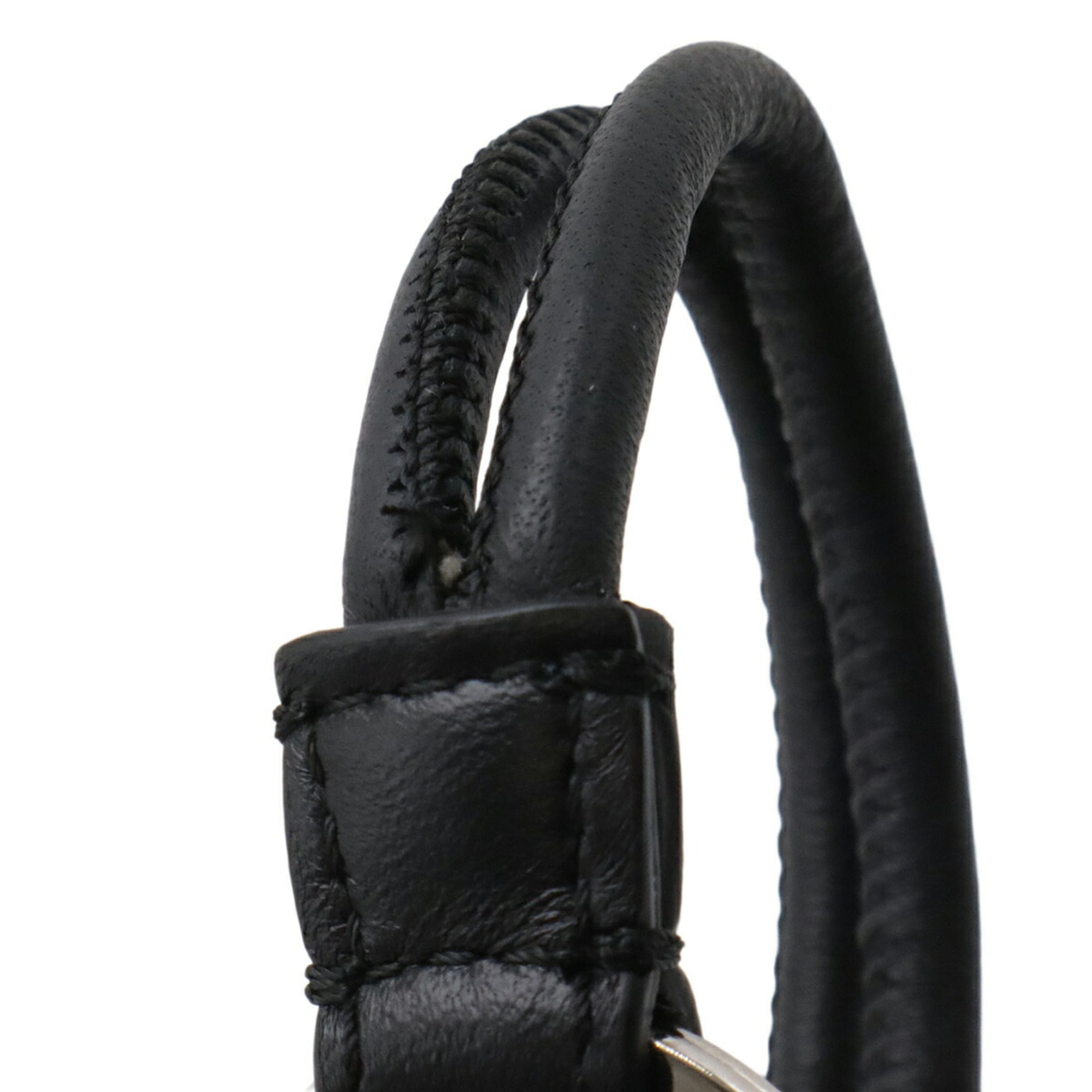Fendi Black Yellow Leather Pouch (Pre-Owned)