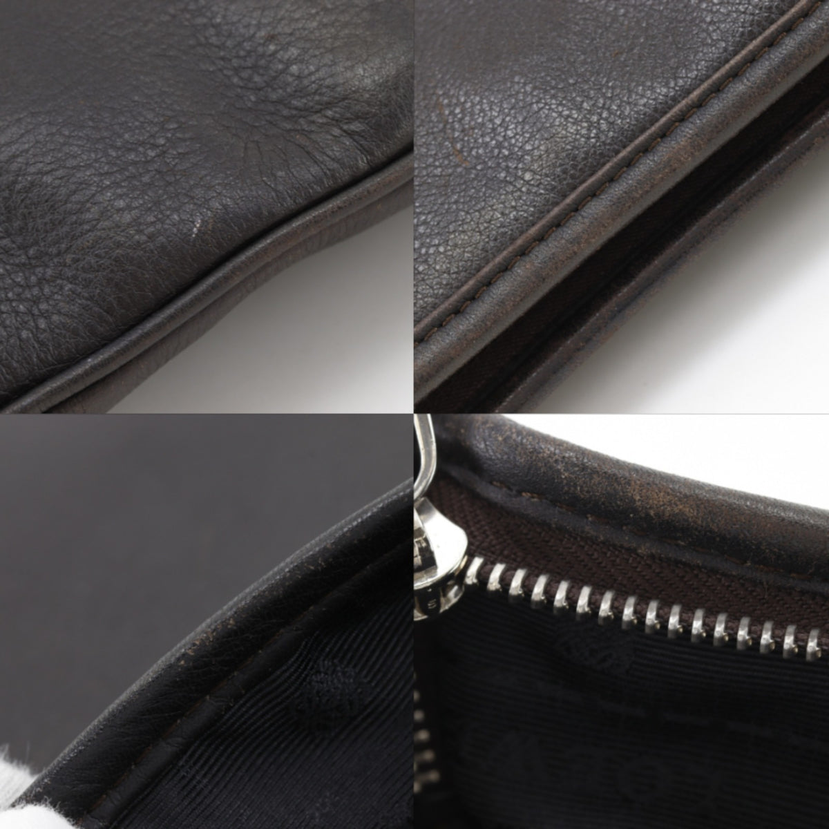 Loewe Black Leather Shoulder Bag (Pre-Owned)