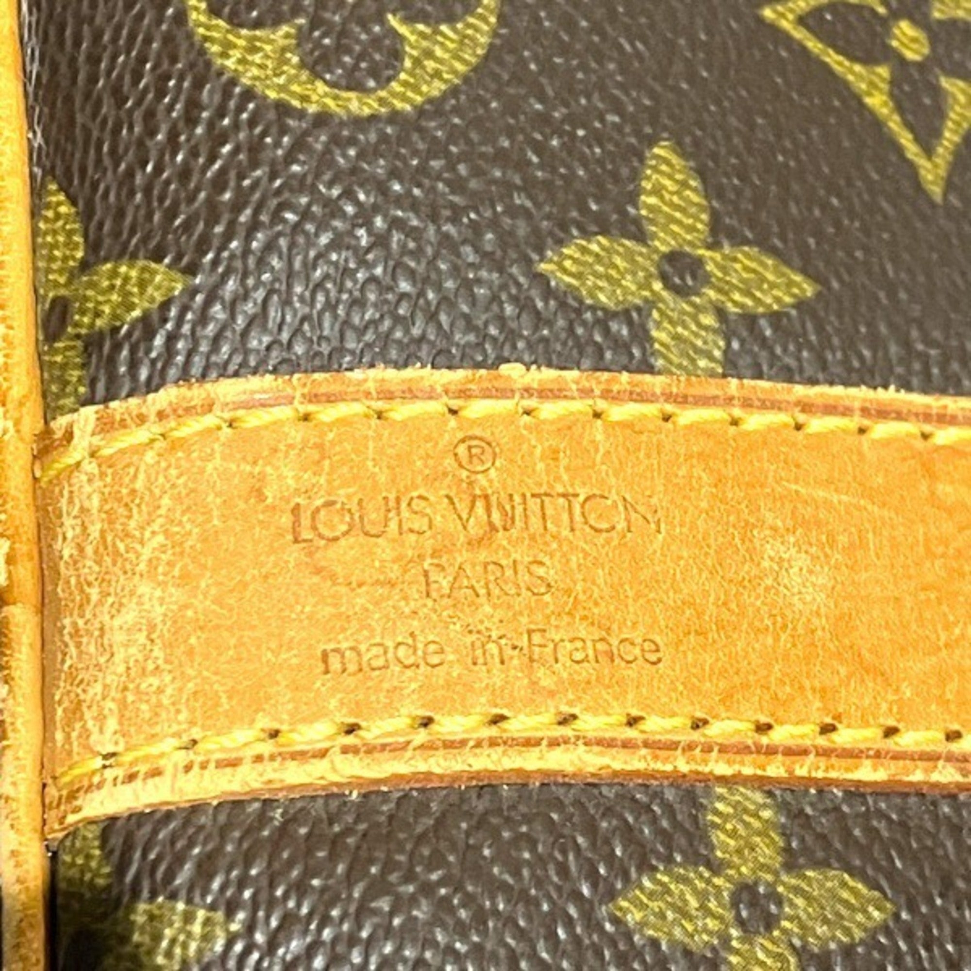 Louis Vuitton Brown Monogram Boston Bag Handbag (Pre-Owned)