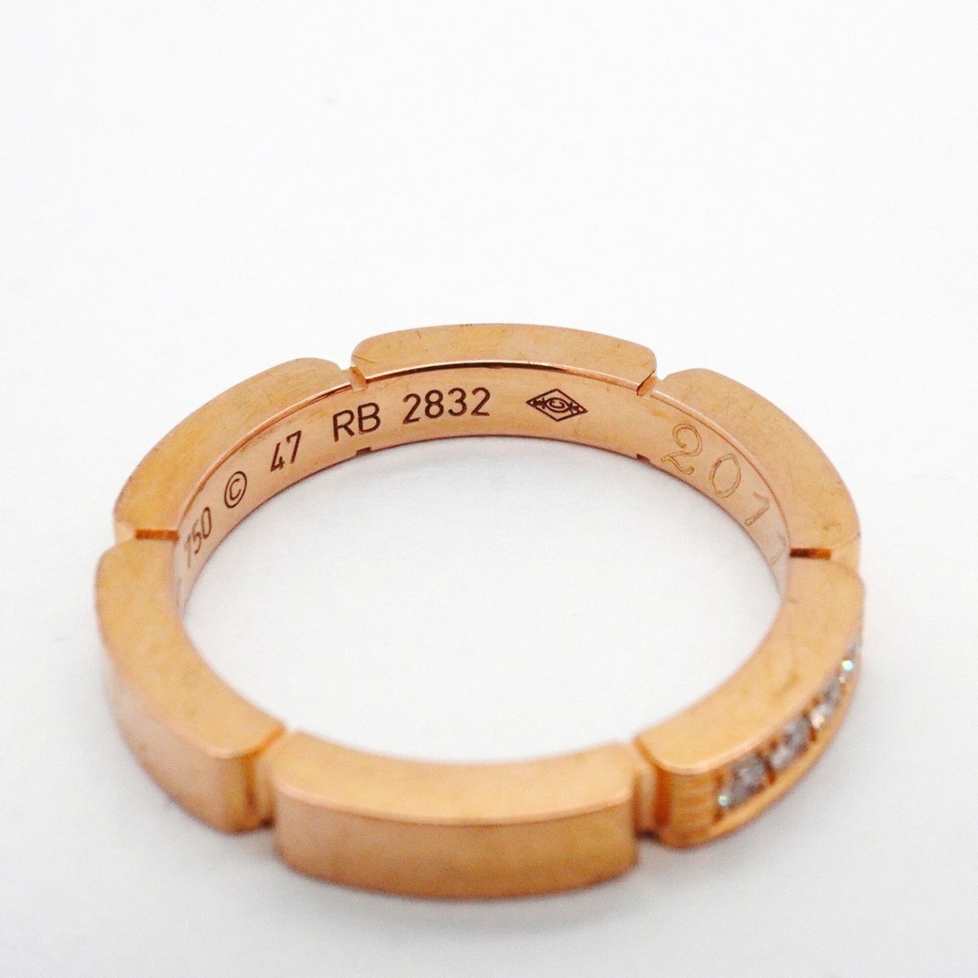 Cartier Pink Gold (18K) Band Ring (Pre-Owned)