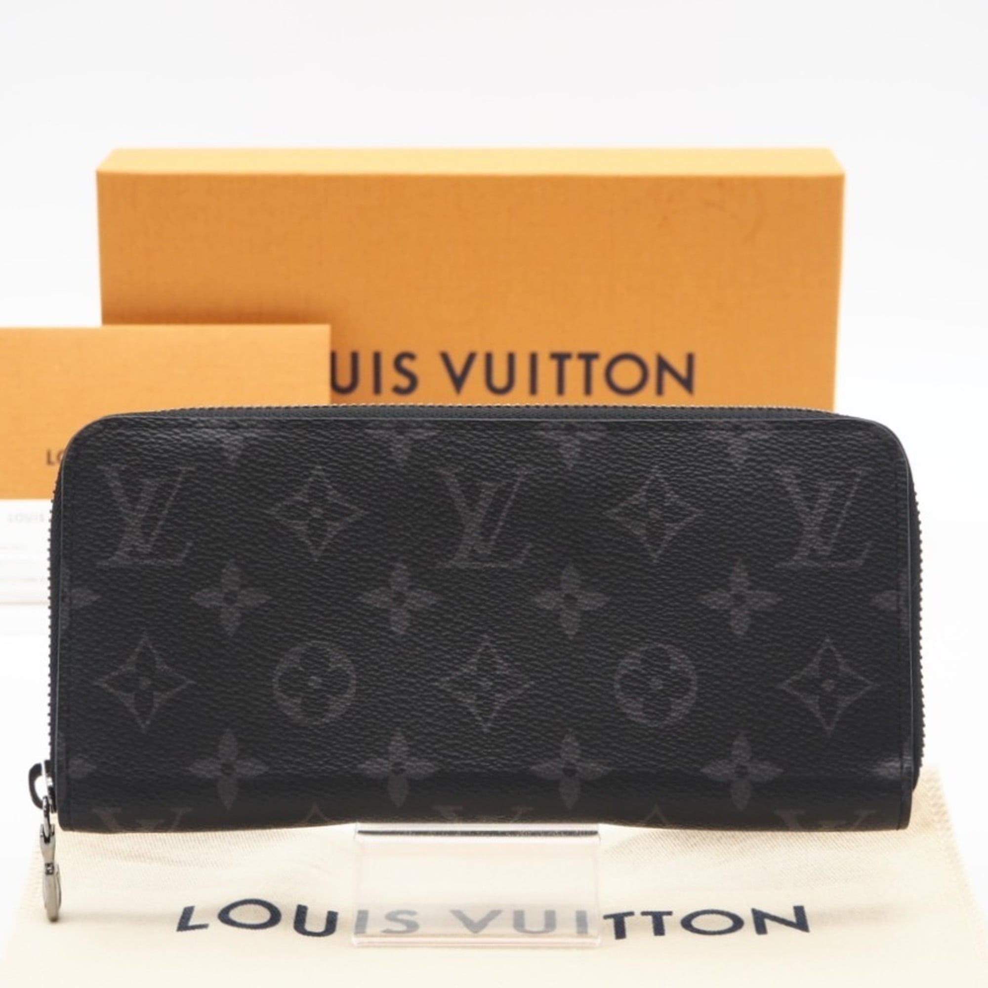 Louis Vuitton Black Coated Canvas Coin Purse/Coin Case (Pre-Owned)