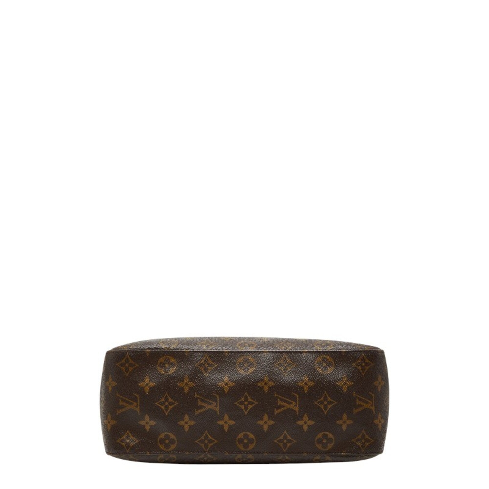 Louis Vuitton Monogram Brown Pvc Leather Handbag Shoulder Bag (Pre-Owned)