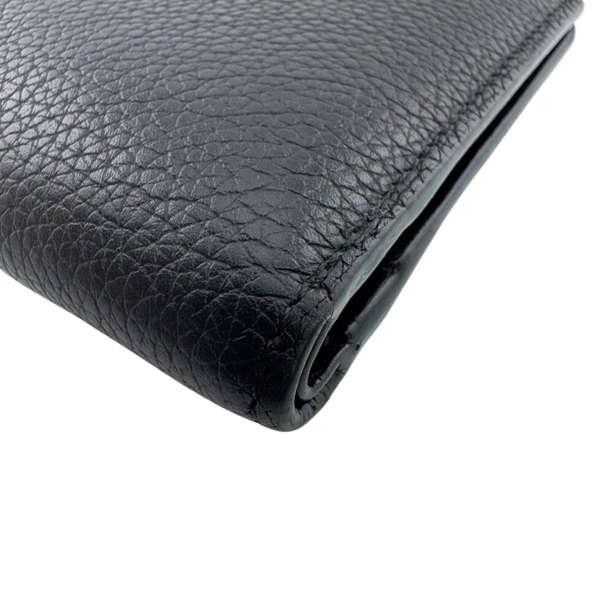 Loewe Black Leather Wallet (Bi-Fold) (Pre-Owned)