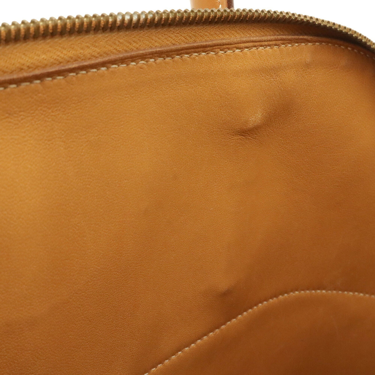 Hermes Brown Leather Handbag Shoulder Bag (Pre-Owned)