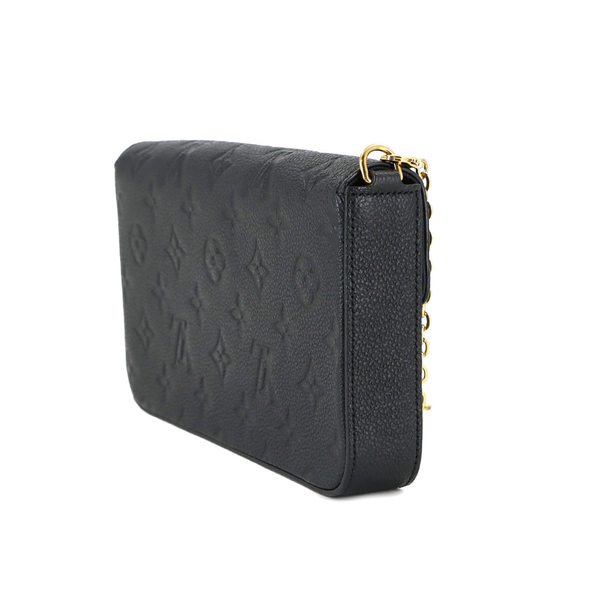 Louis Vuitton Noir Monogram Empreinte Pochette (Pre-Owned)