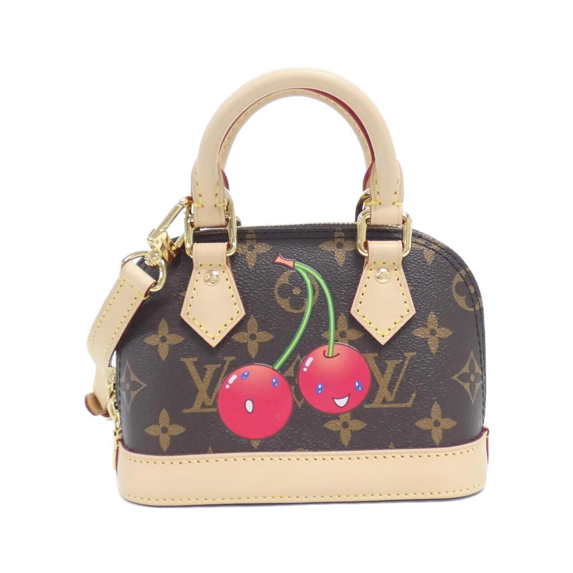 Louis Vuitton Marron Coated Canvas Handbag (Pre-Owned)