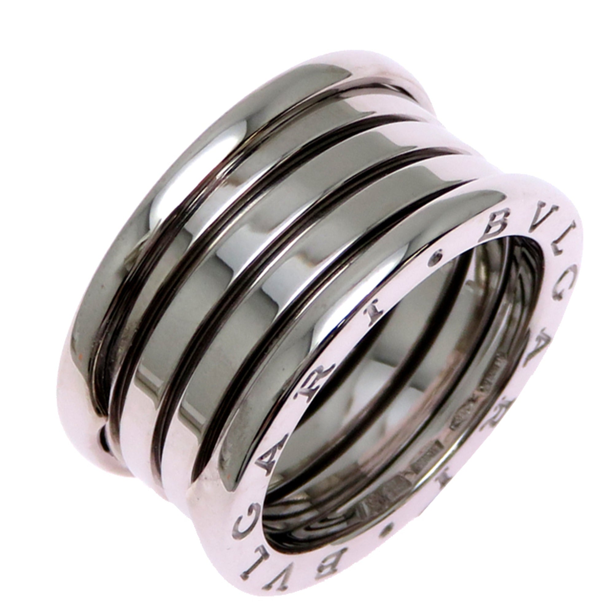 Bvlgari White Gold (18K) Band Ring (Pre-Owned)
