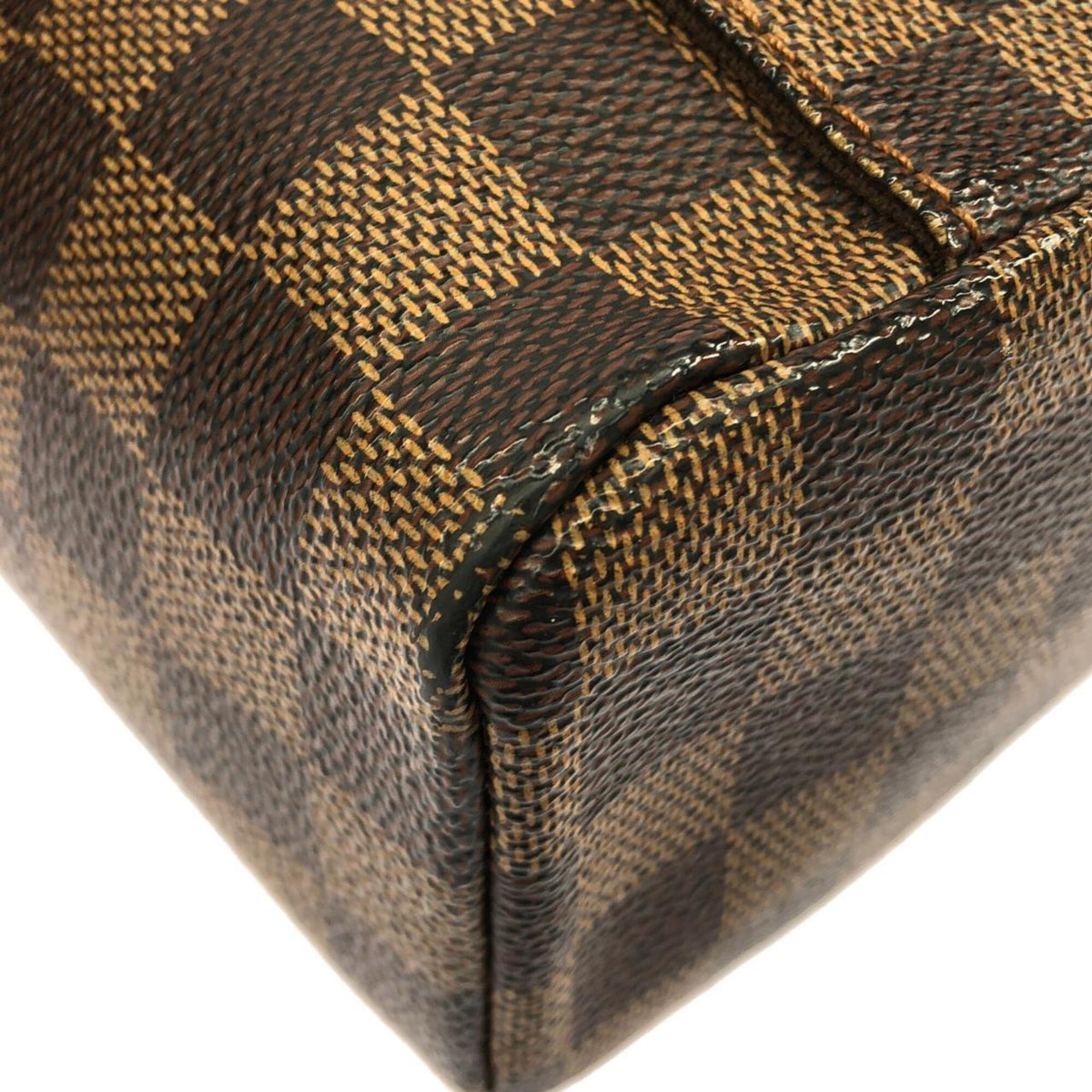Louis Vuitton Ebene Coated Canvas Shoulder Bag (Pre-Owned)