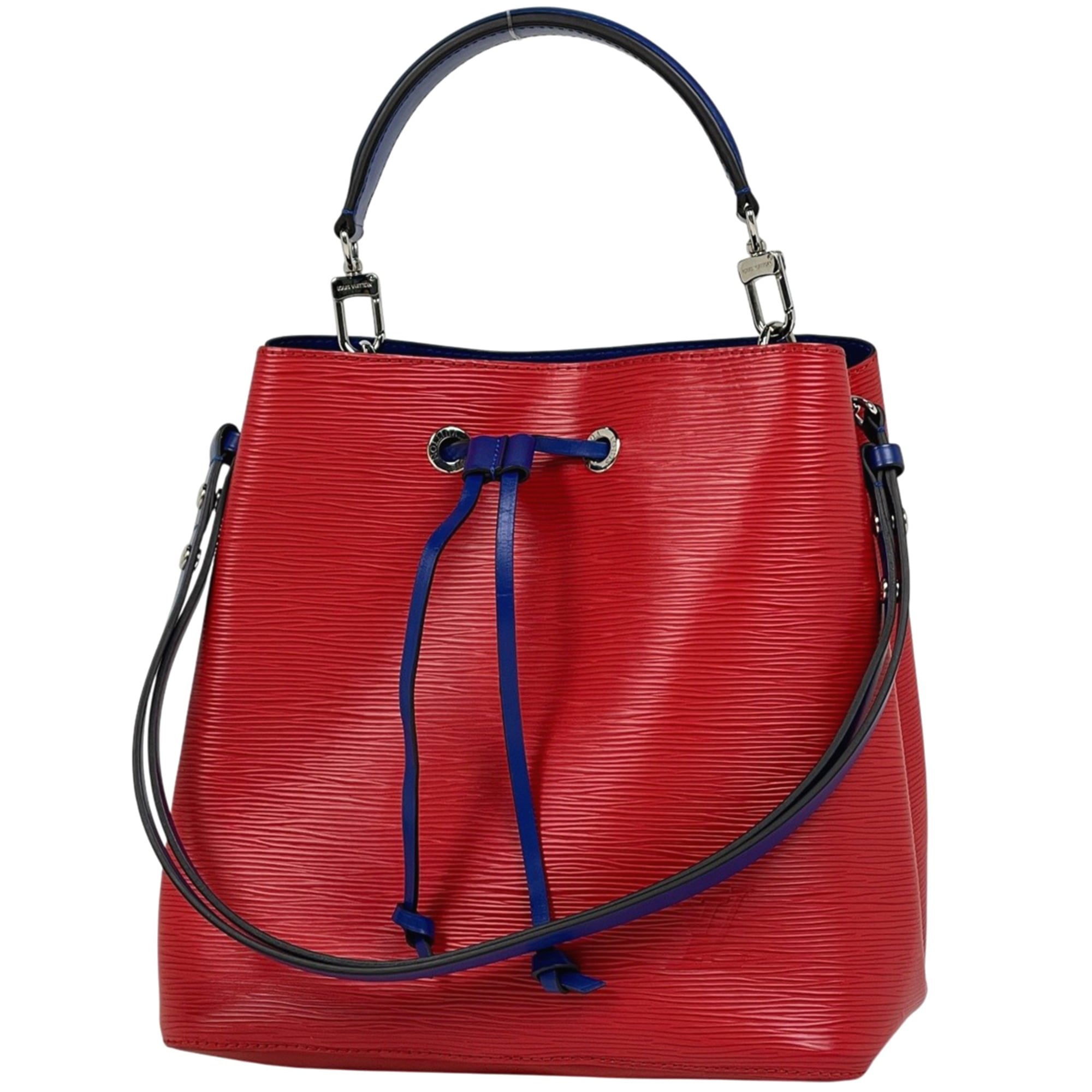 Louis Vuitton Coquelicots Red Color Epi Leather Handbag Shoulder Bag (Pre-Owned)