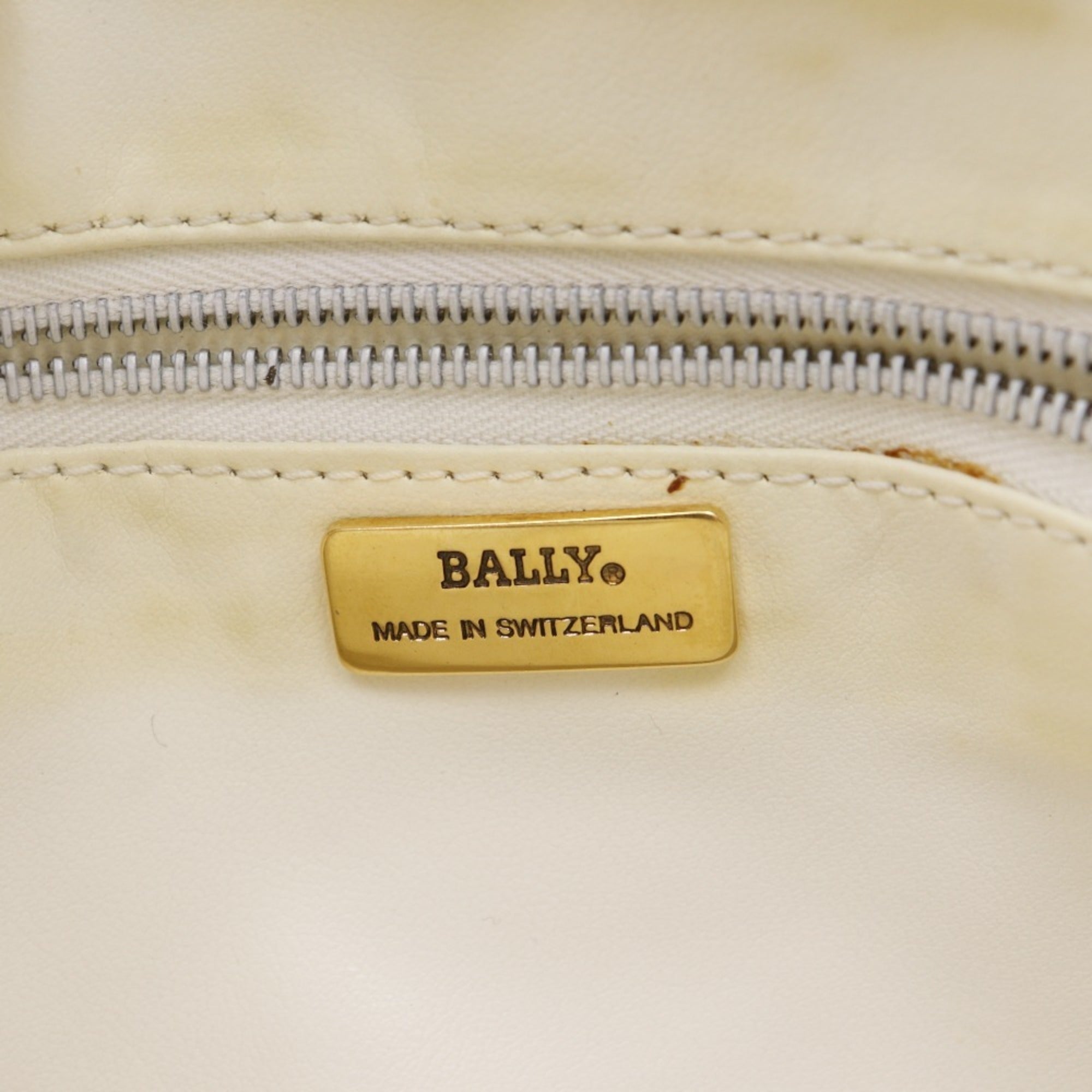 Bally Yellow Leather Shoulder Bag (Pre-Owned)