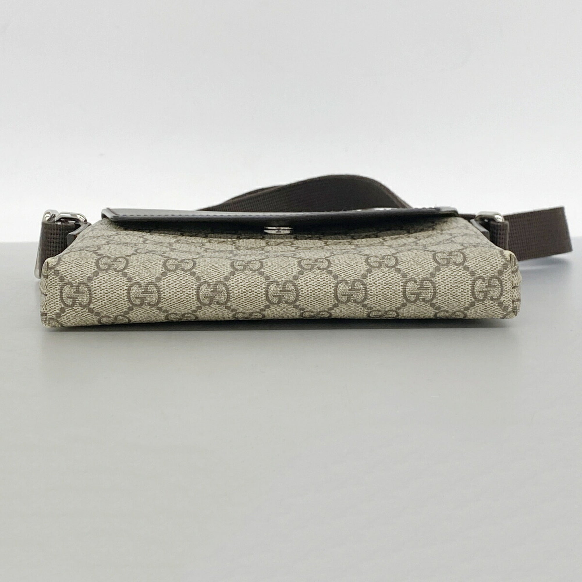Gucci Brown Pvc Shoulder Bag (Pre-Owned)