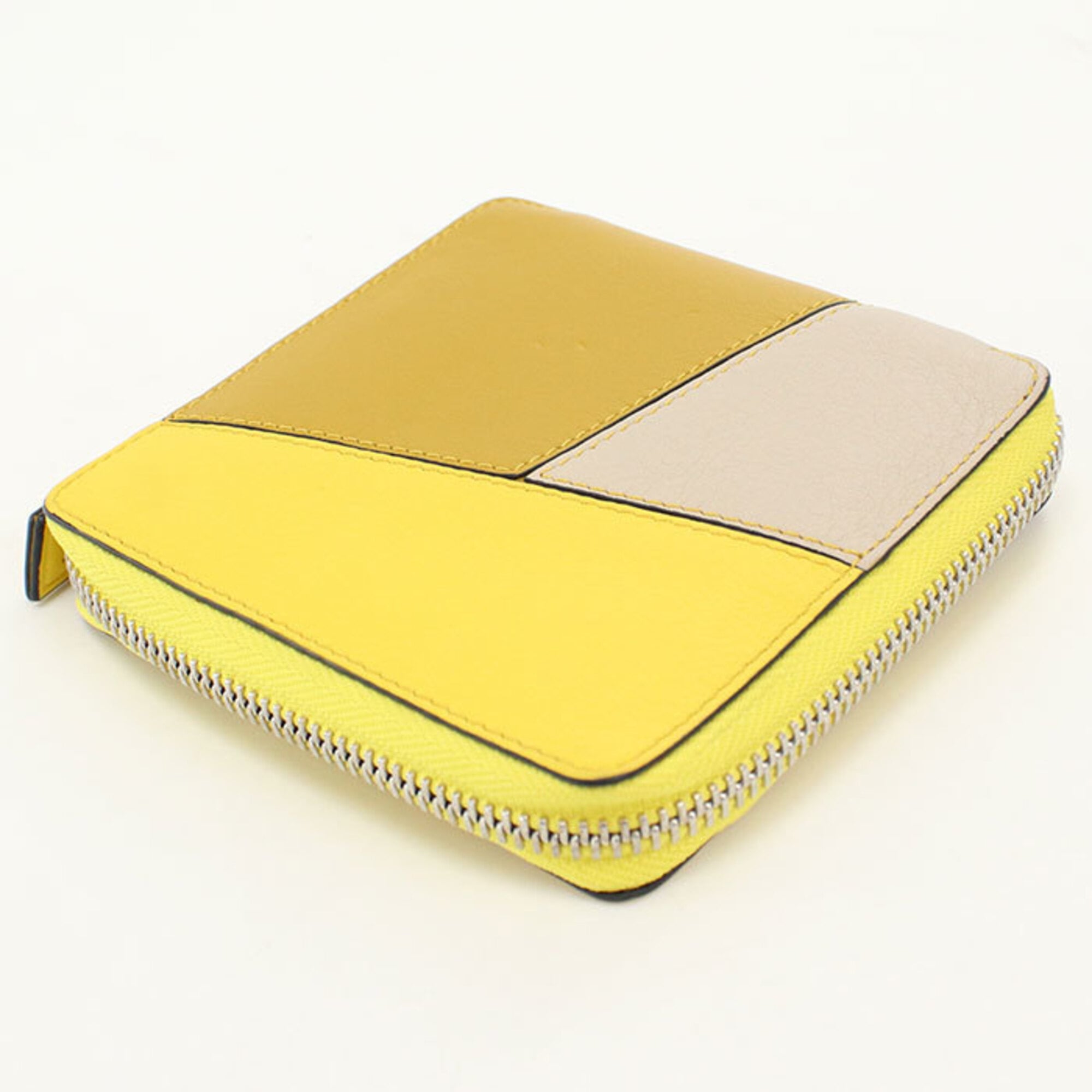 Loewe Yellow Leather Wallet (Bi-Fold) (Pre-Owned)