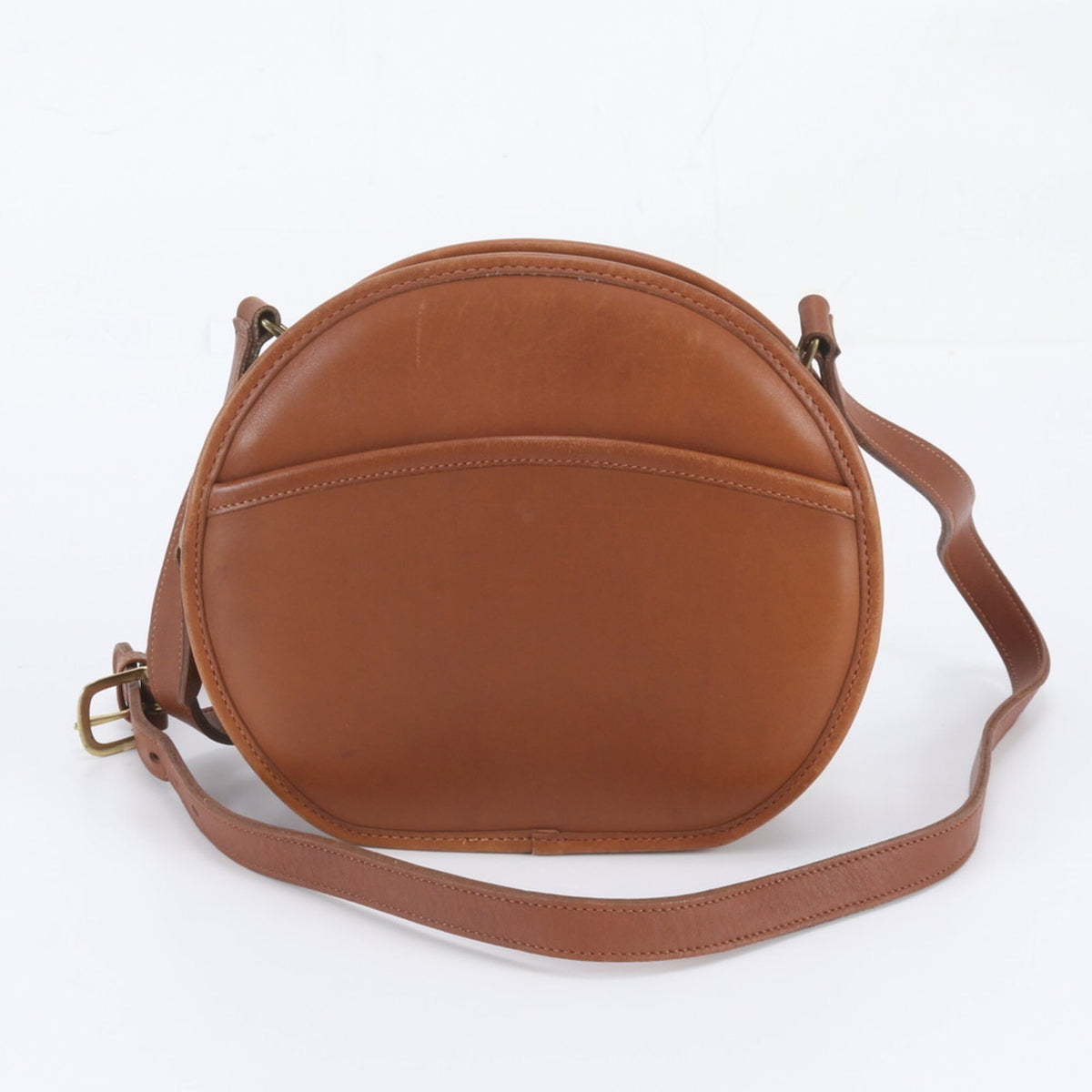 Coach Brown Leather Crossbody Bag Shoulder Bag (Pre-Owned)