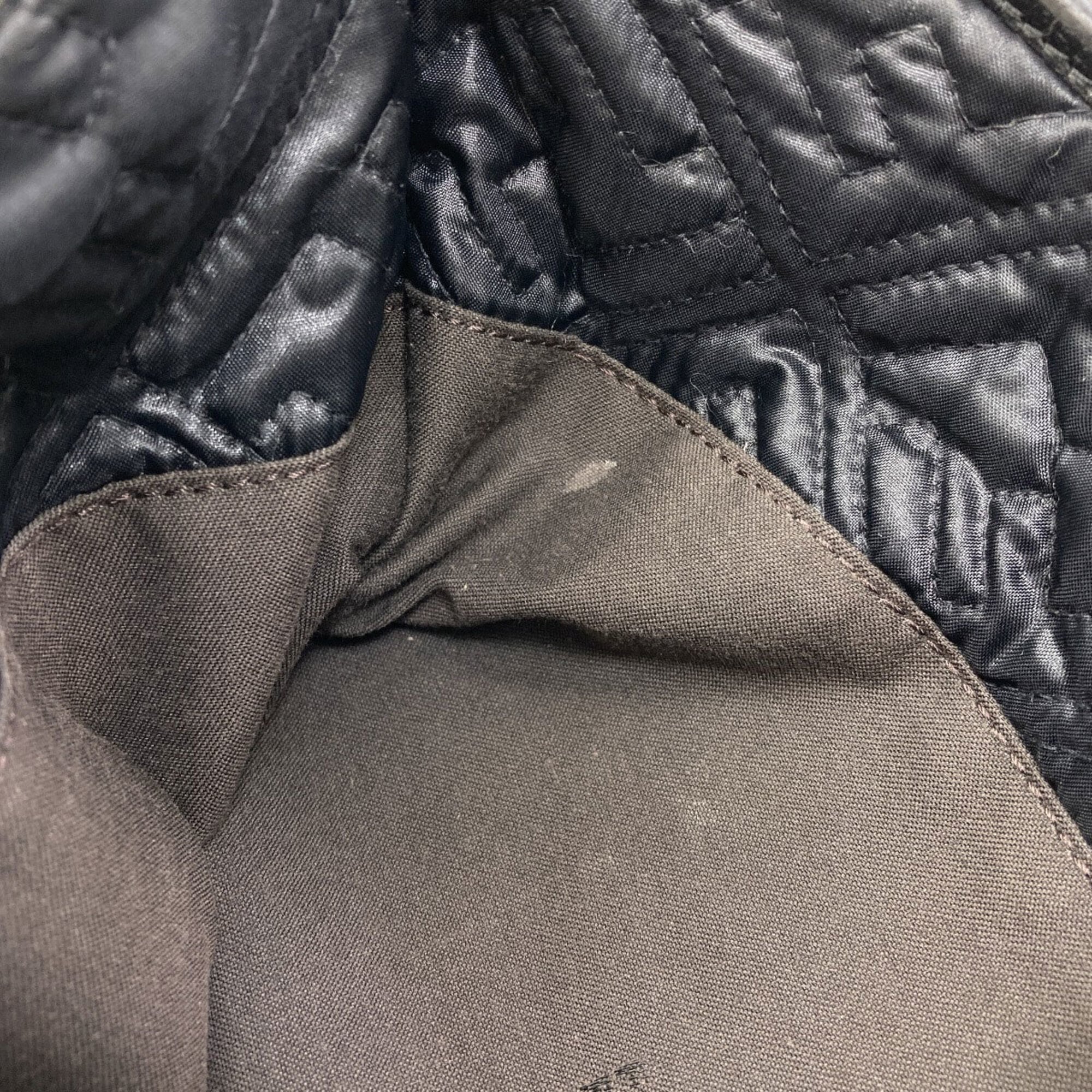 Fendi Zucca Black Nylon Tote Bag (Pre-Owned)