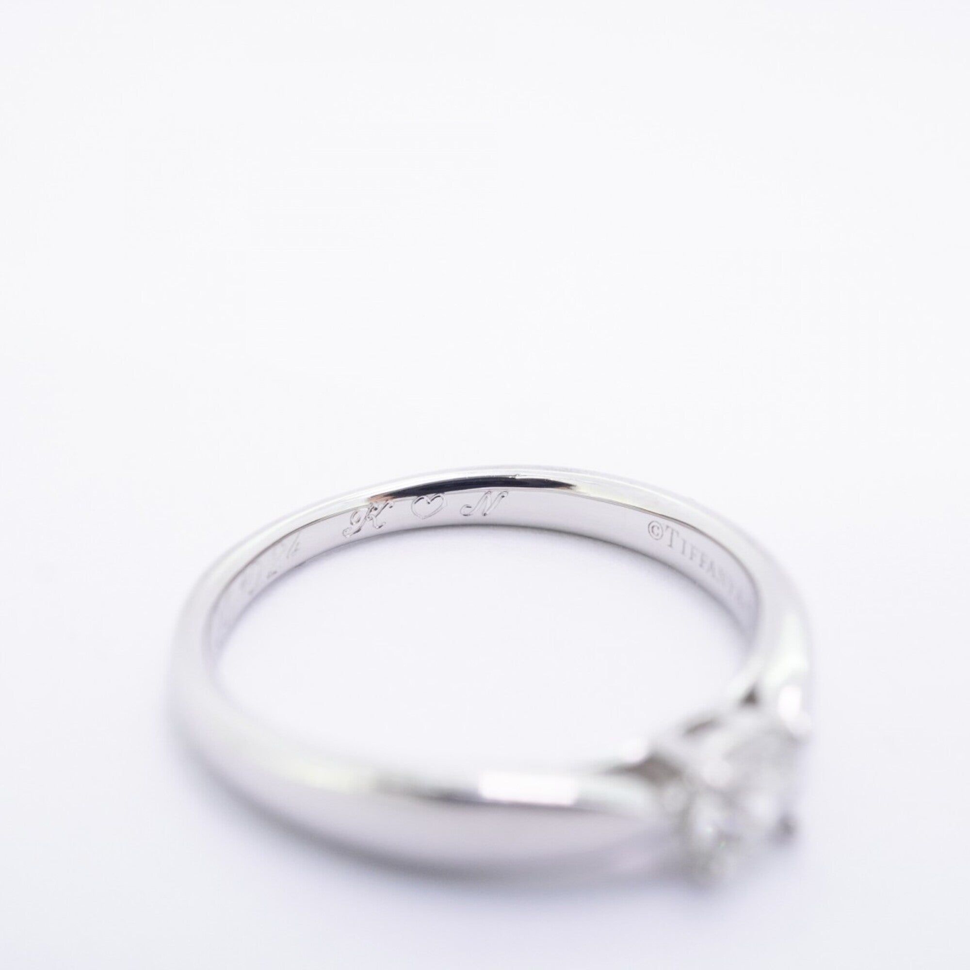 Tiffany Platinum 950 Band Ring (Pre-Owned)