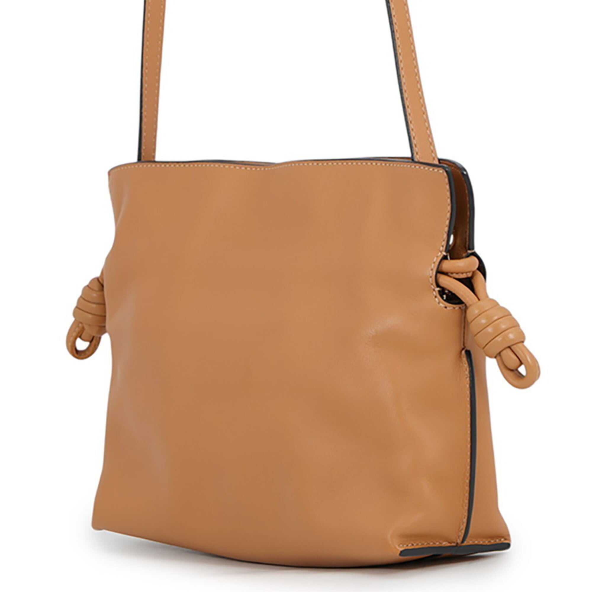 Loewe Brown Camel Leather Shoulder Bag (Pre-Owned)