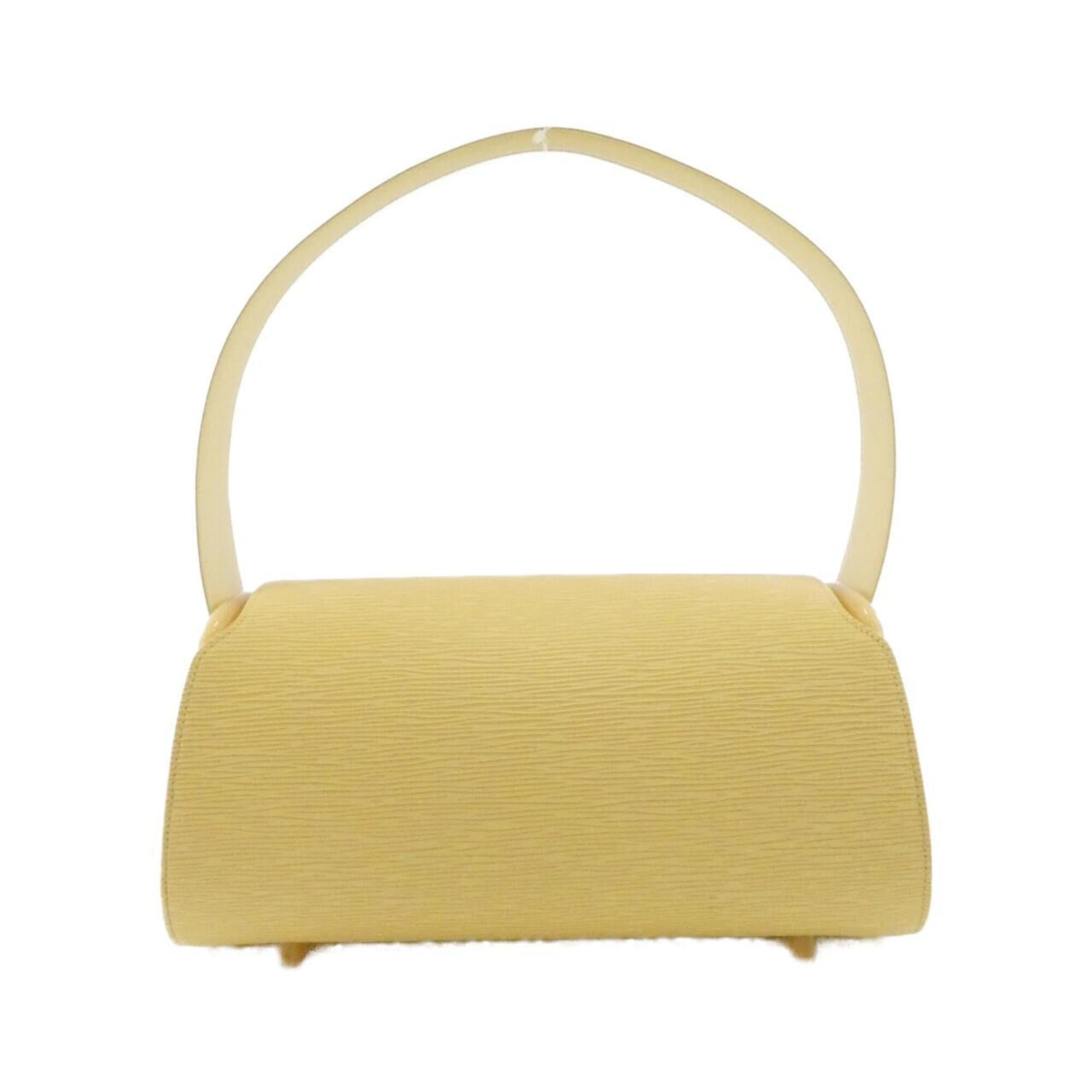 Louis Vuitton Yellow Leather Shoulder Bag (Pre-Owned)