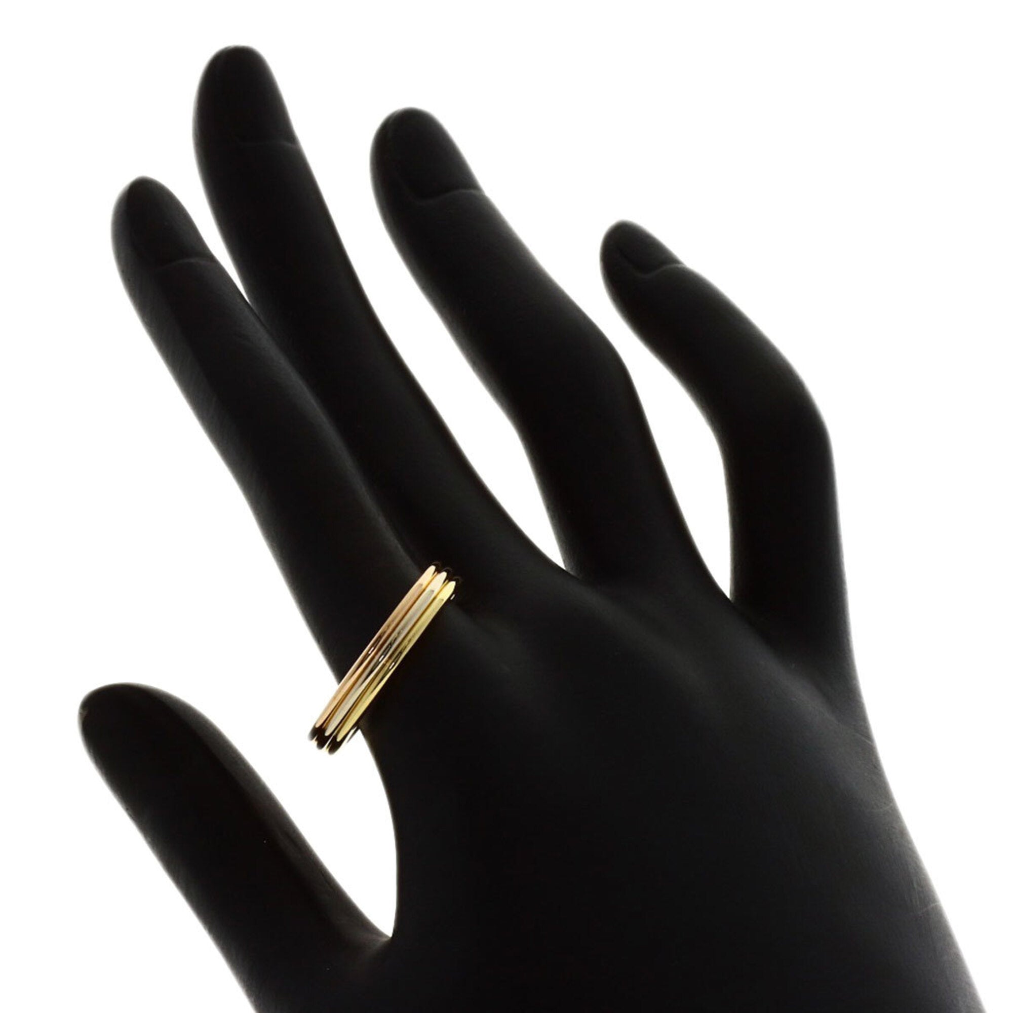 Cartier Yellow Gold (18K) Pink Gold (18K) White Gold (18K) Band Ring (Pre-Owned)