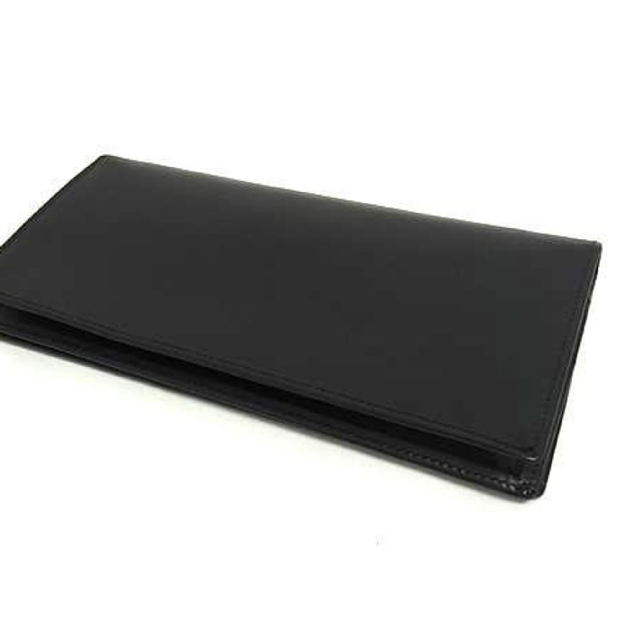 Cartier Pasha Black Leather Wallet (Bi-Fold) (Pre-Owned)