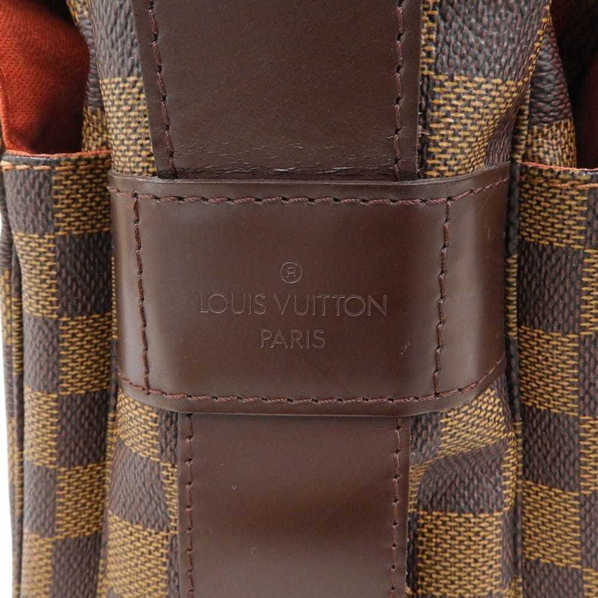 Louis Vuitton Damier Canvas Ebene Pvc Shoulder Bag (Pre-Owned)