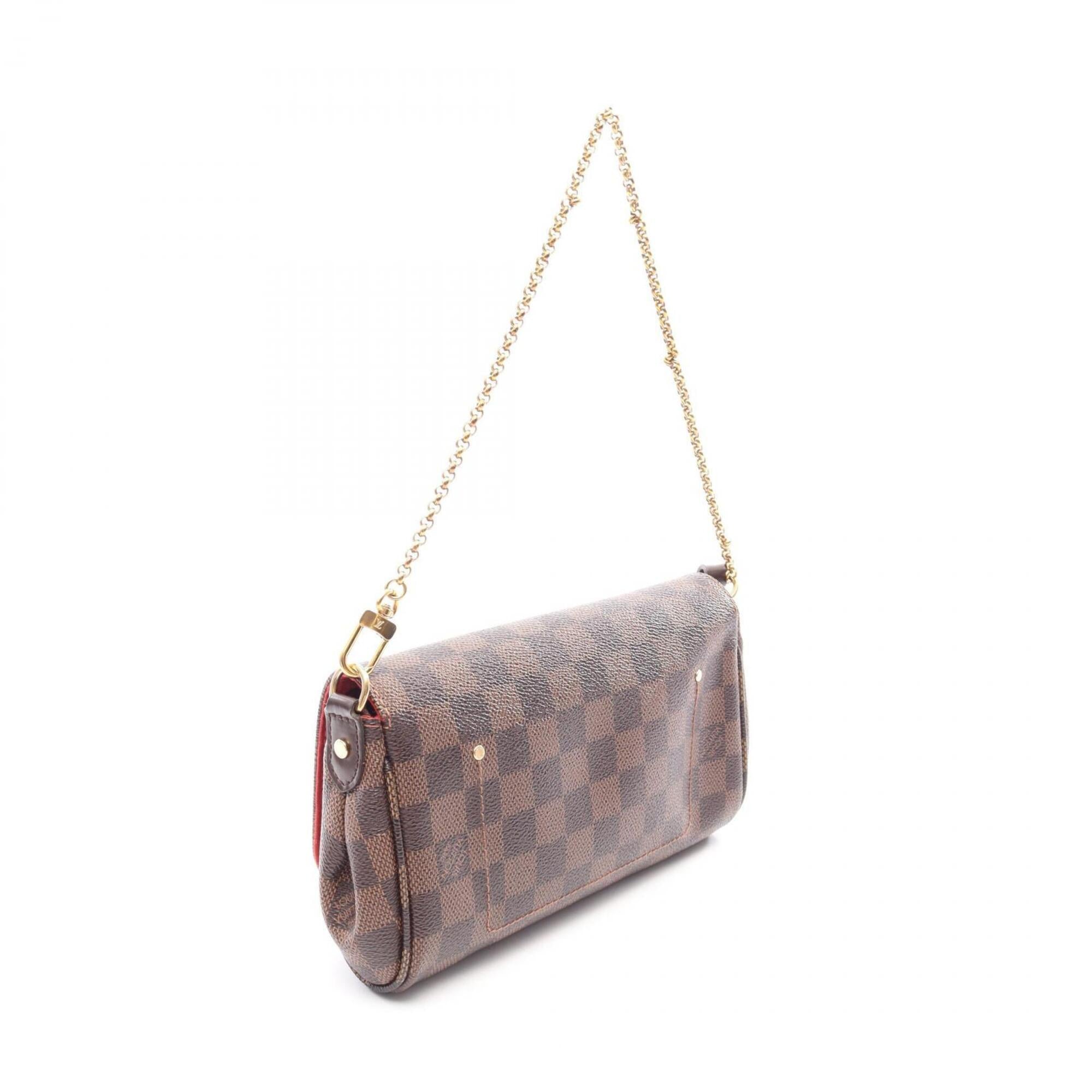 Louis Vuitton Brown Ebene Coated Canvas Leather Handbag (Pre-Owned)