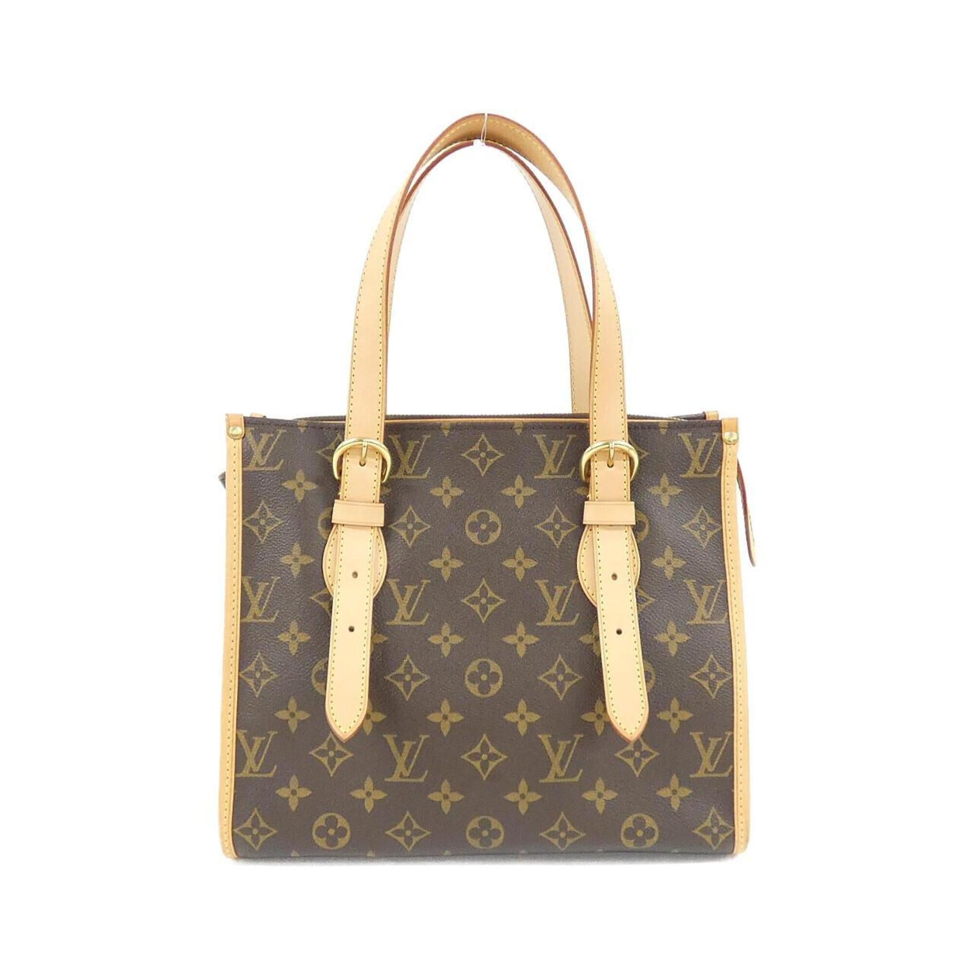 Louis Vuitton Marron Coated Canvas Shoulder Bag (Pre-Owned)