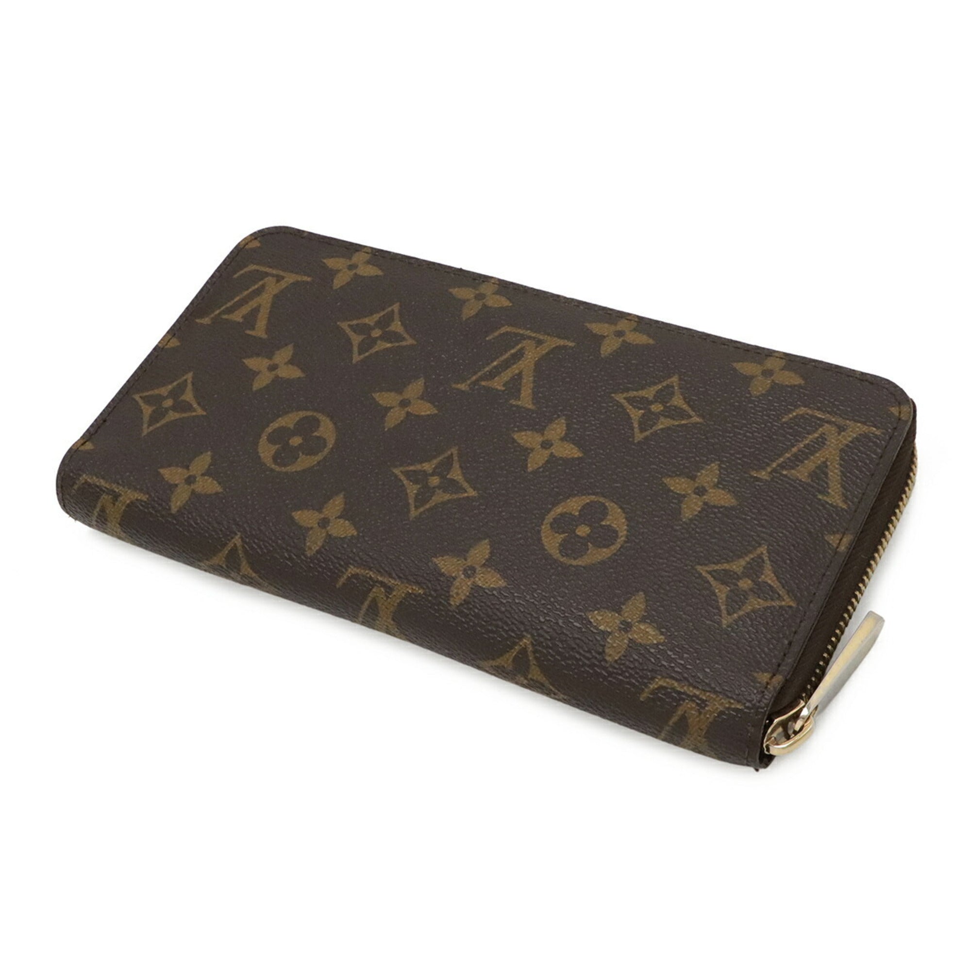 Louis Vuitton Monogram Brown Monogram Long Wallet (Bi-Fold) (Pre-Owned)