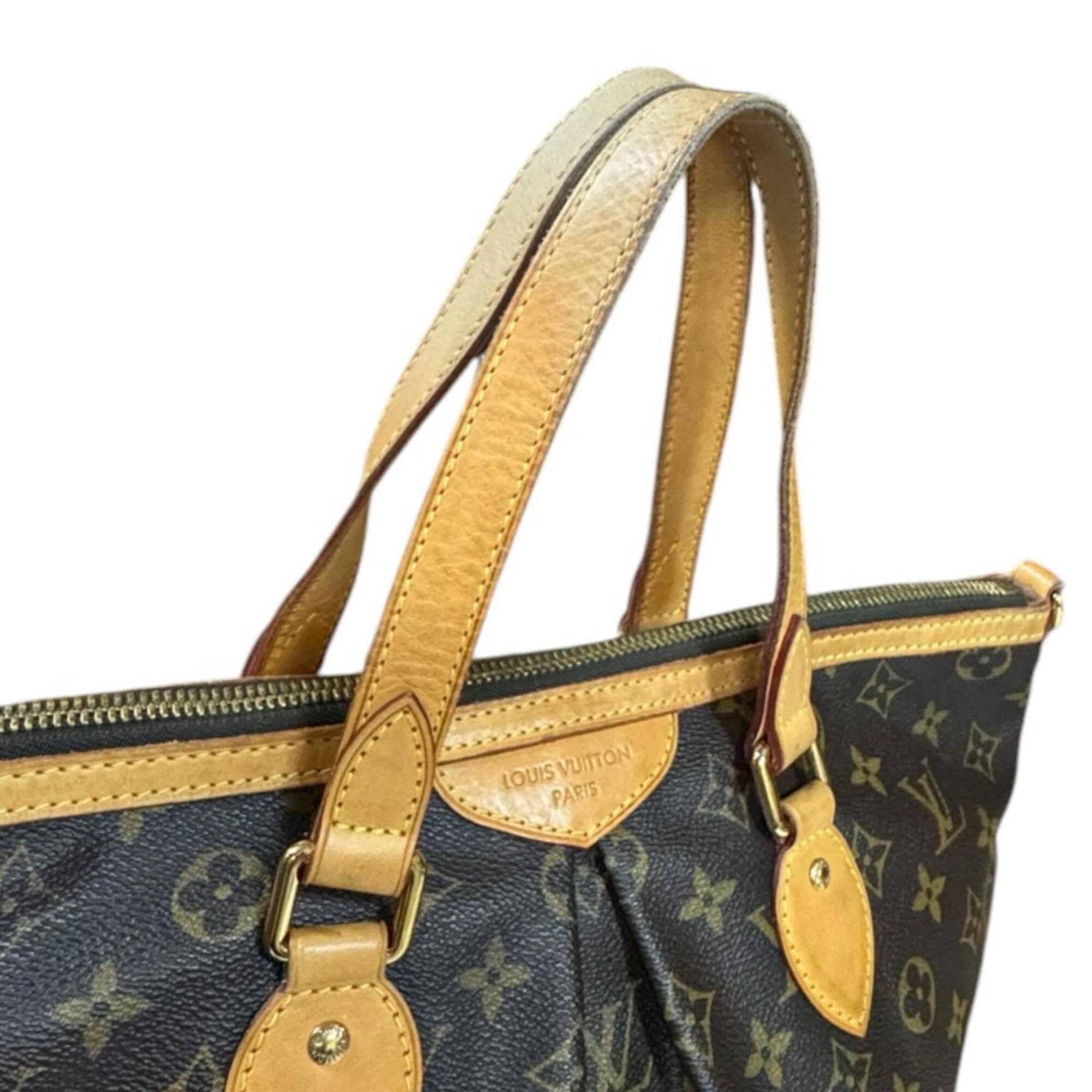 Louis Vuitton Brown Monogram Canvas Shoulder Bag (Pre-Owned)