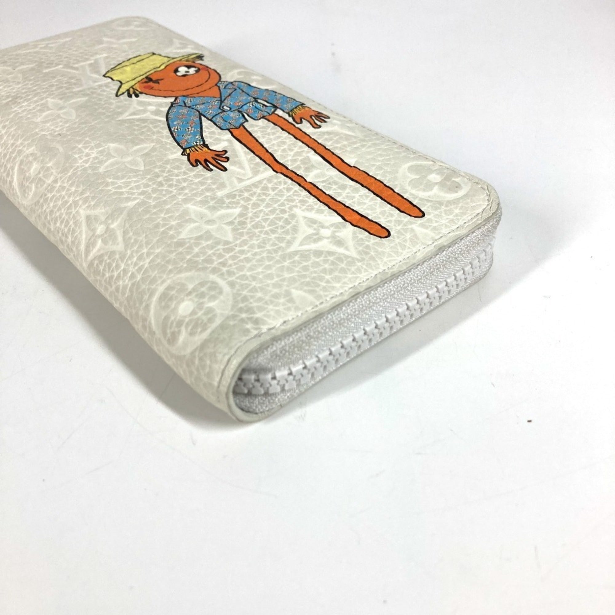 Louis Vuitton Monogram Multi-Color White Monogram Long Wallet (Bi-Fold) (Pre-Owned)