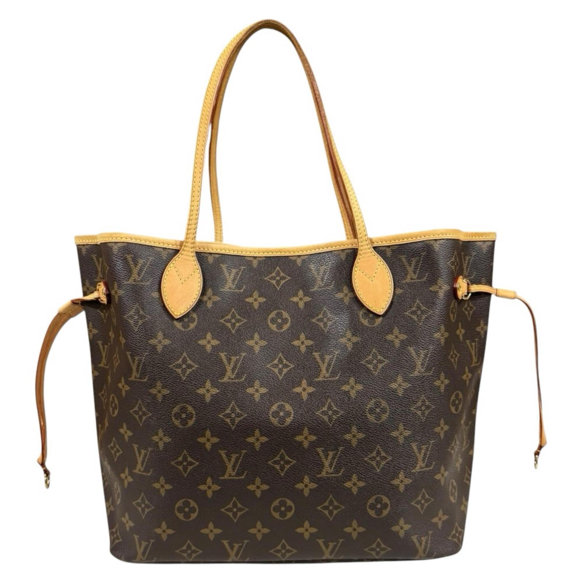 Louis Vuitton Brown Monogram Canvas Tote Bag (Pre-Owned)