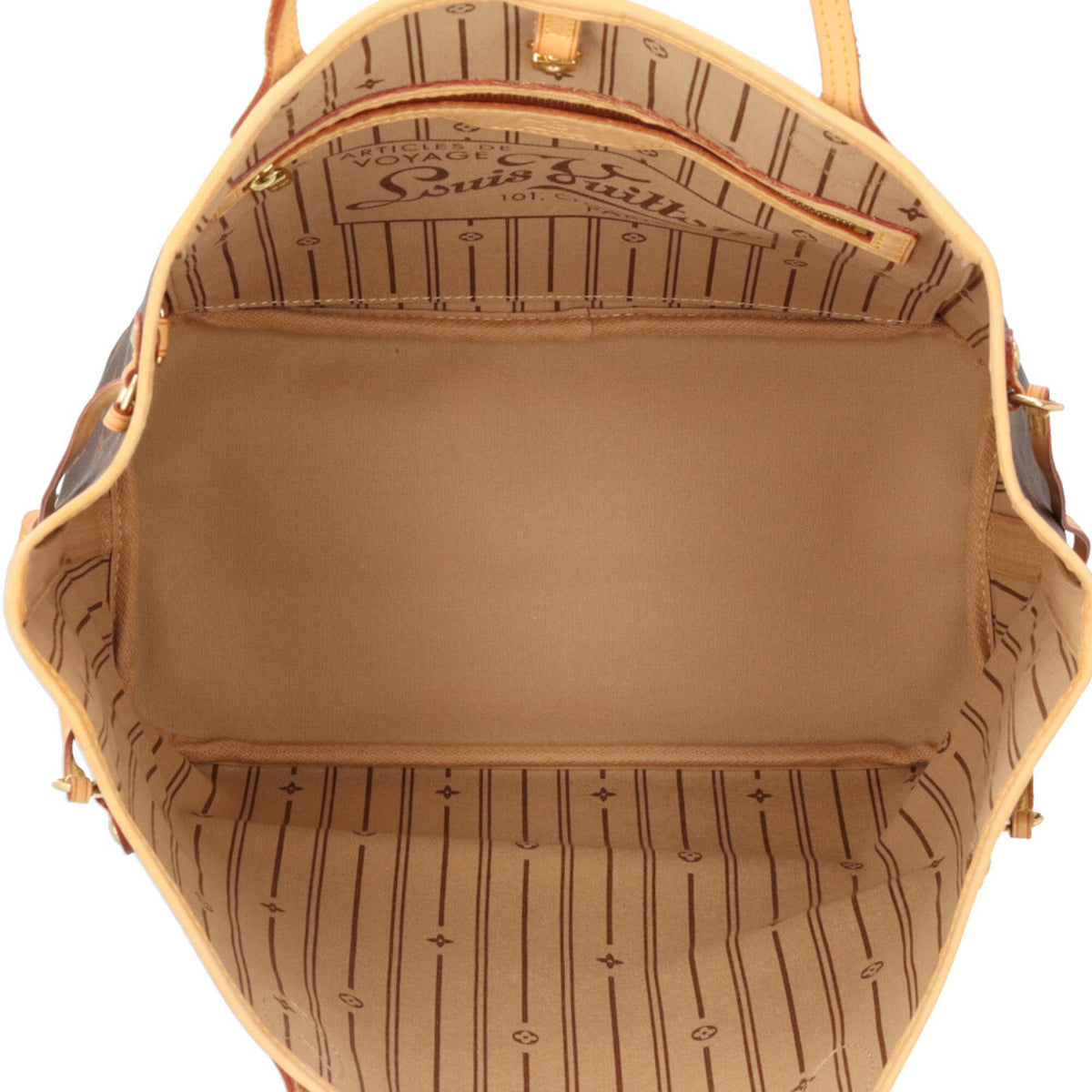 Louis Vuitton Brown Monogram Canvas Tote Bag (Pre-Owned)
