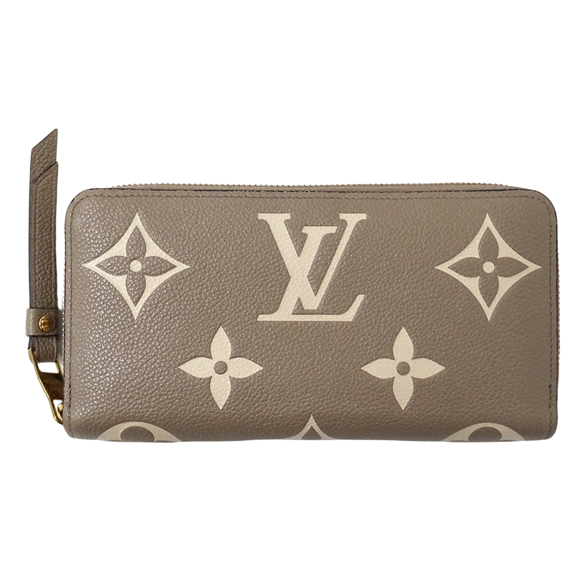 Louis Vuitton Monogram Empreinte Tourterelle Monogram Empreinte Long Wallet (Bi-Fold) (Pre-Owned)