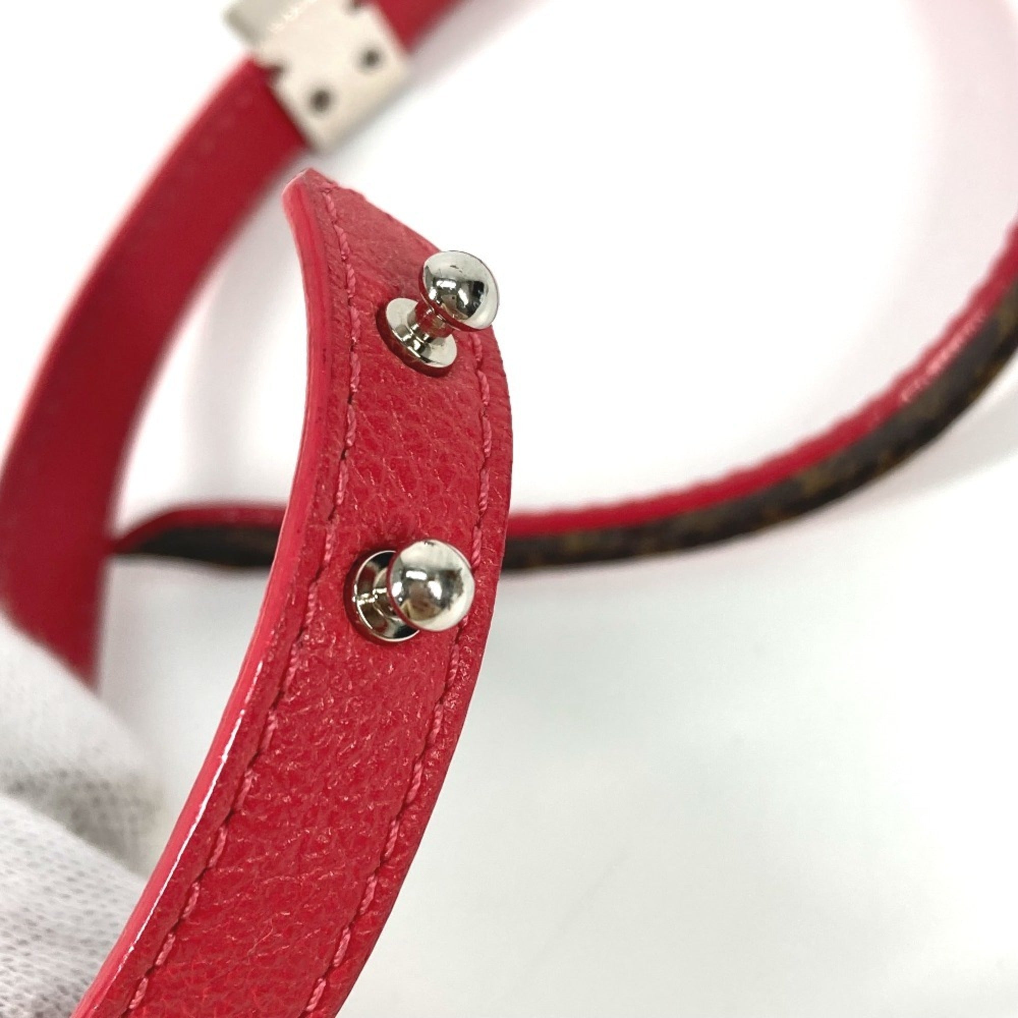 Louis Vuitton Monogram Brown Monogram Canvas Monogram Charm Bracelet (Pre-Owned)