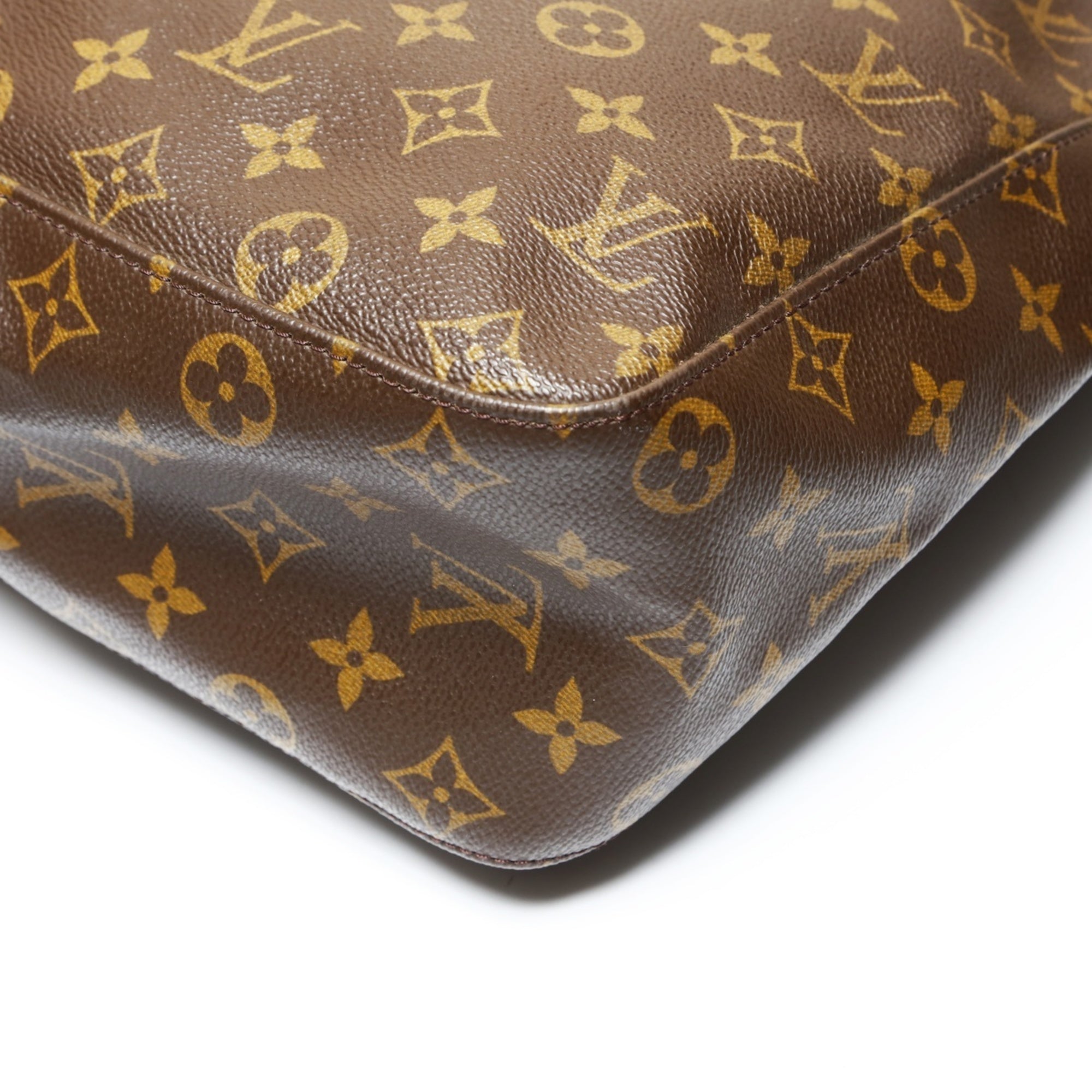 Louis Vuitton Brown Monogram Shoulder Bag (Pre-Owned)