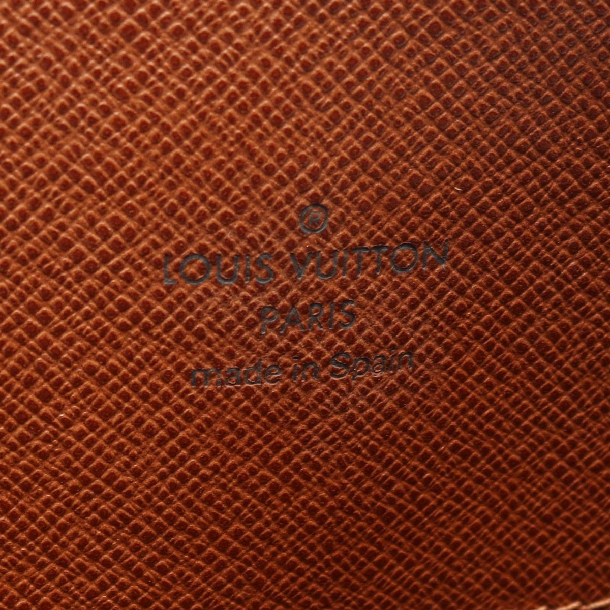 Louis Vuitton Brown Monogram Coated Canvas Leather Handbag Shoulder Bag (Pre-Owned)