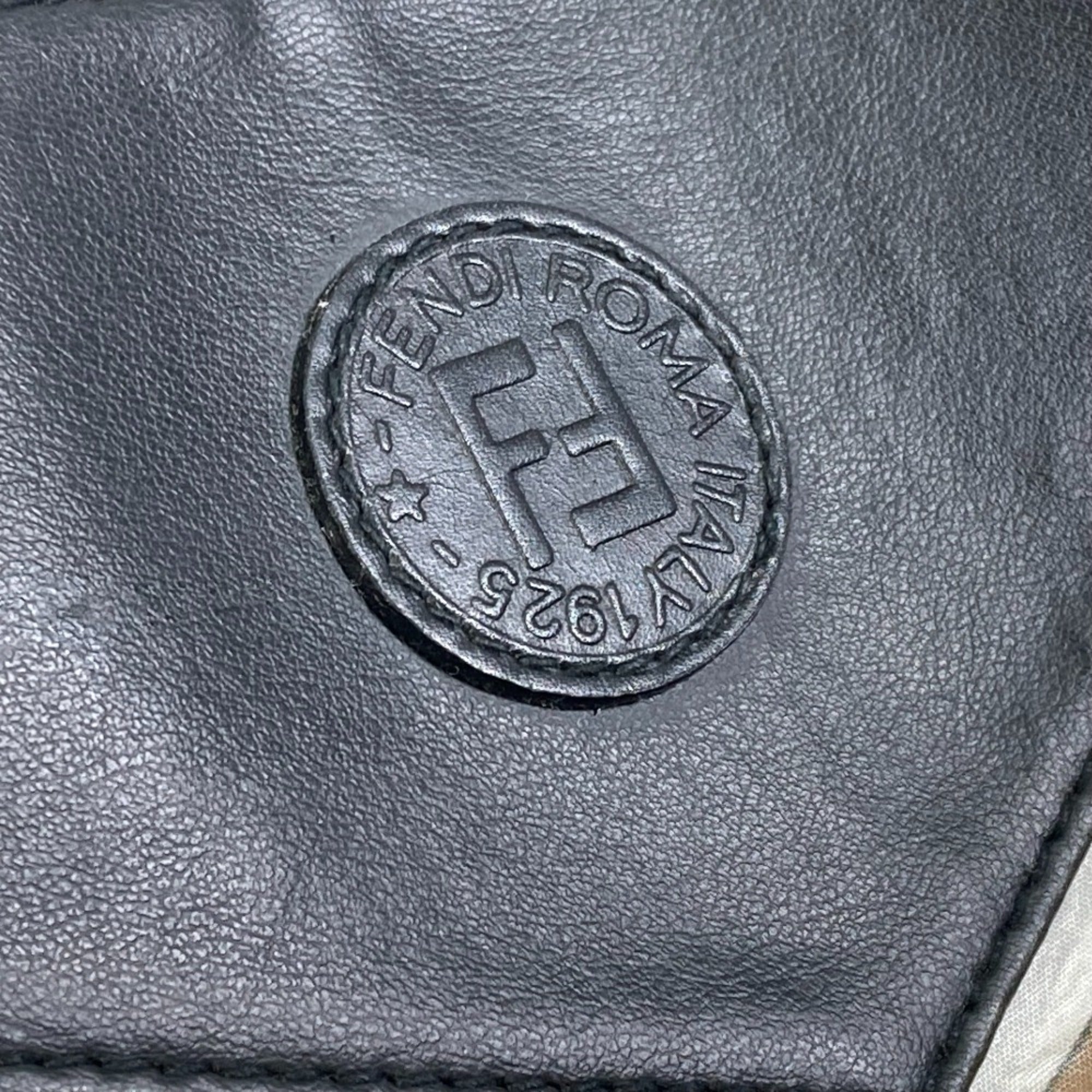 Fendi Brown Cloth Tote Bag (Pre-Owned)