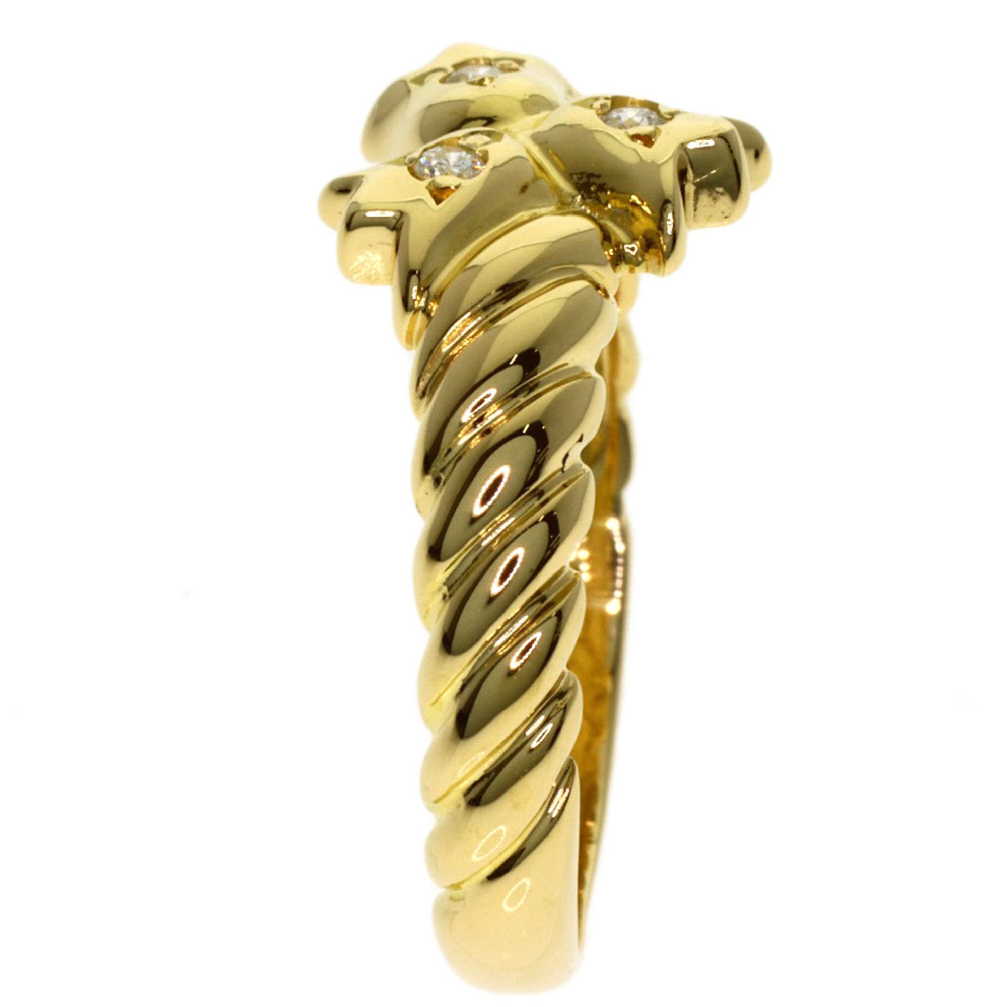 Christian Dior Yellow Gold (18K) Band Ring (Pre-Owned)