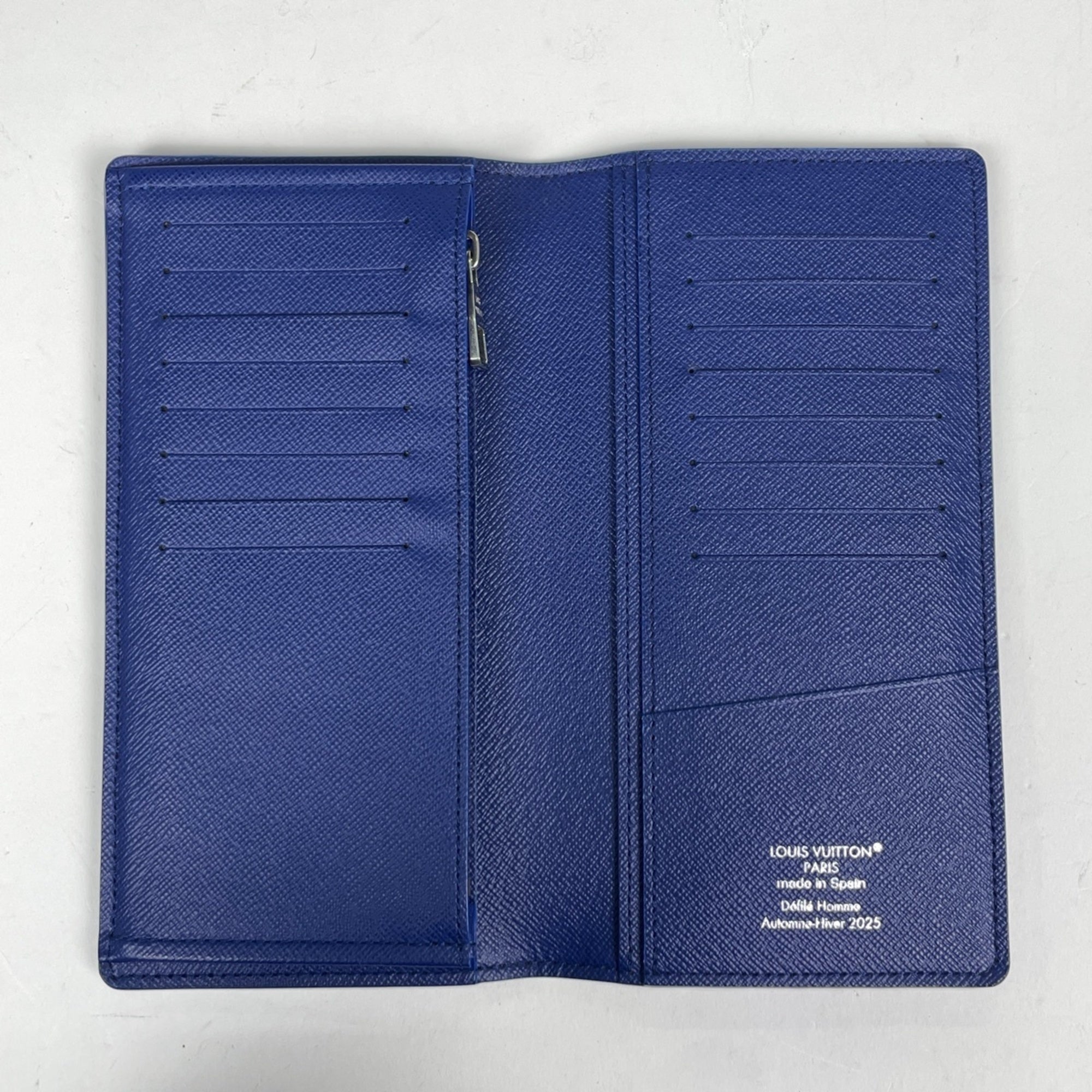 Louis Vuitton Blue Monogram Monogram Wallet (Bi-Fold) (Pre-Owned)