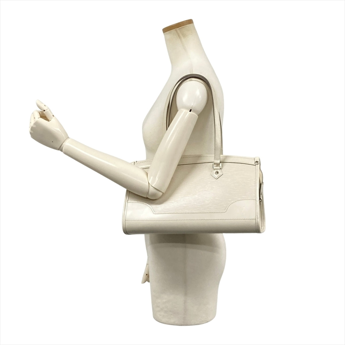 Louis Vuitton Beige Lv Off White Epi Leather Shoulder Bag (Pre-Owned)
