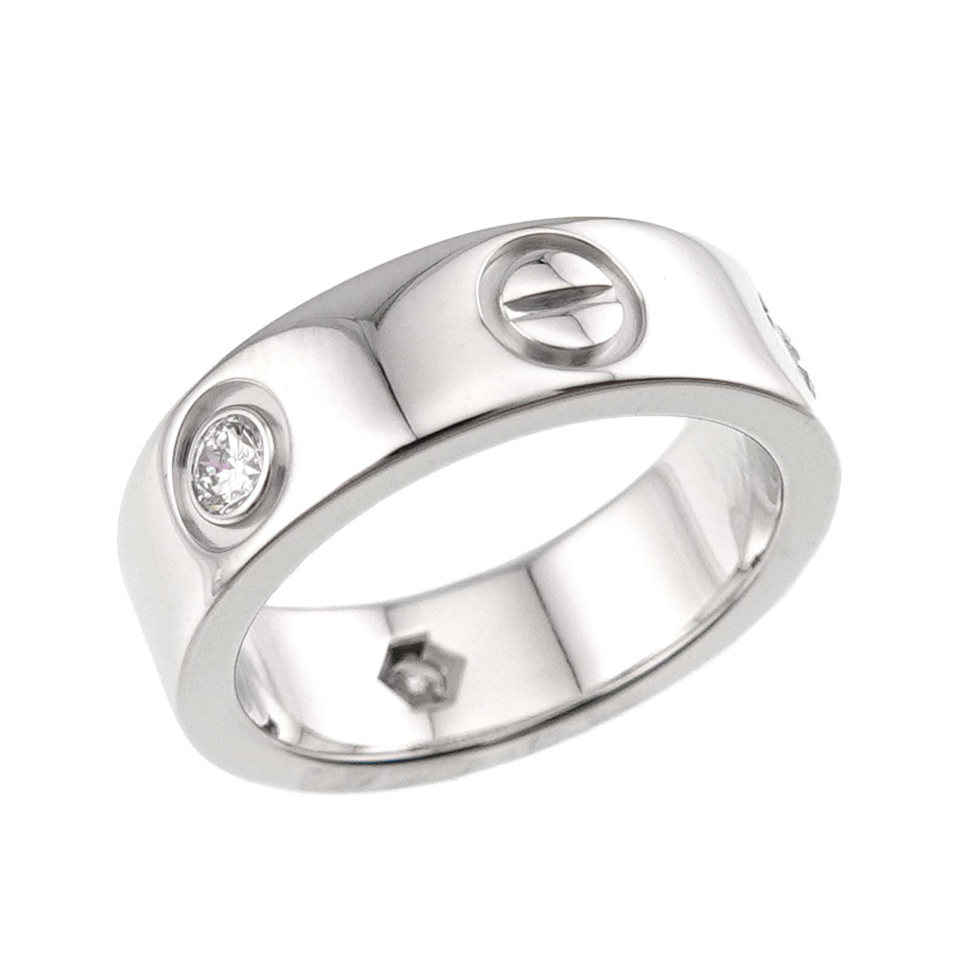 Cartier White Gold (18K) Band Ring (Pre-Owned)
