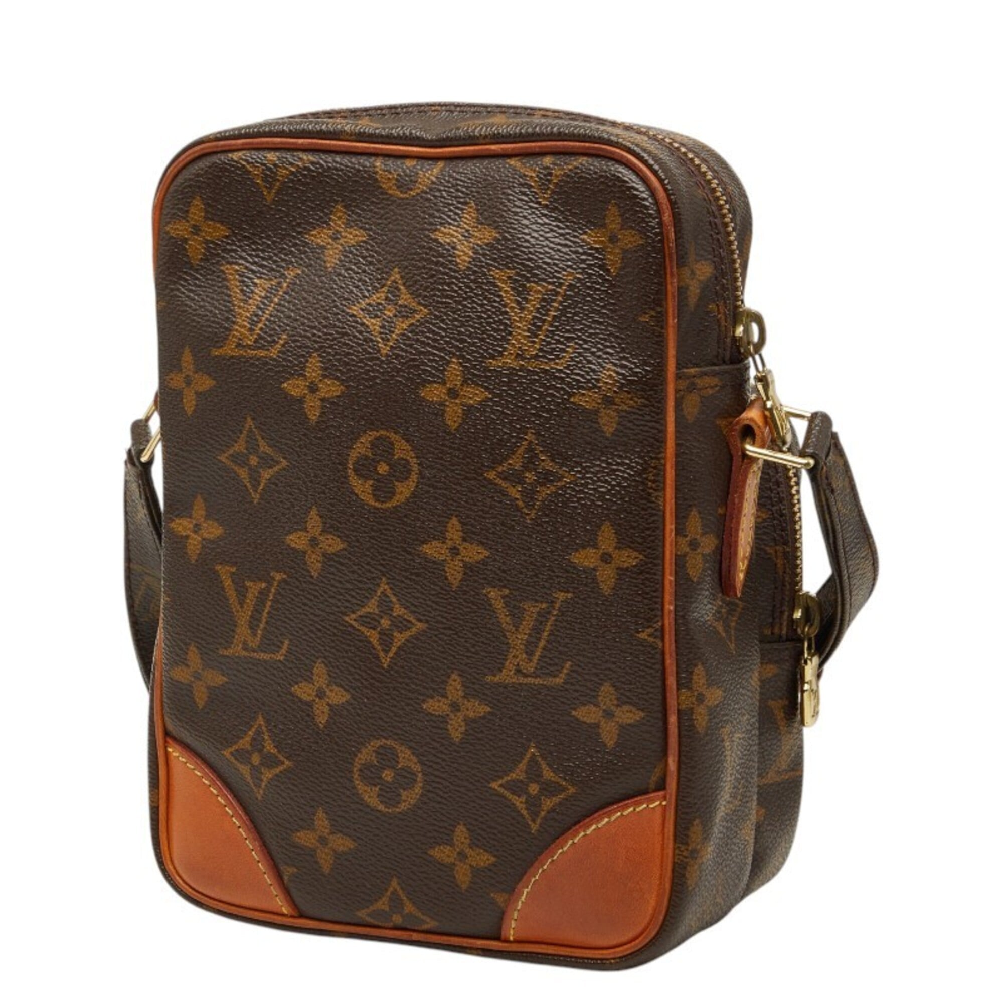 Louis Vuitton Monogram Brown Pvc Leather Shoulder Bag (Pre-Owned)