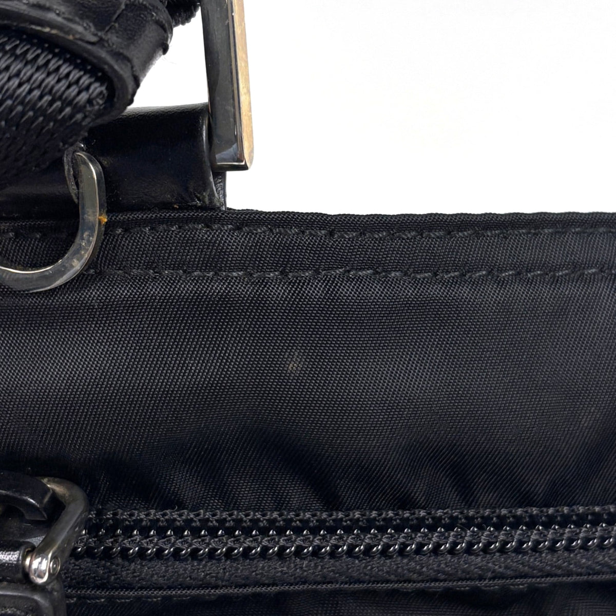 Prada Black Nylon Shoulder Bag (Pre-Owned)