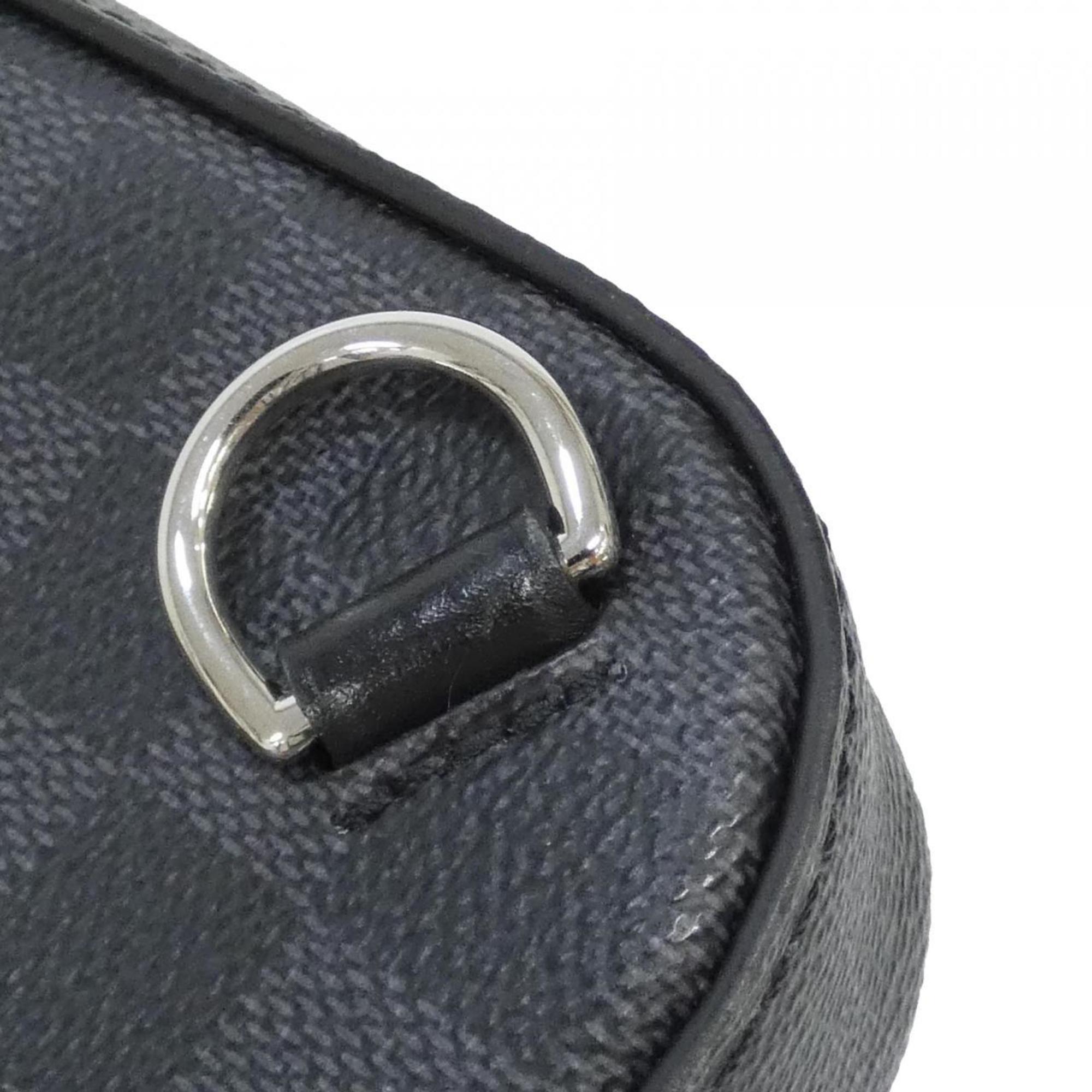 Louis Vuitton Damier Graphite Graphite Coated Canvas Shoulder Bag (Pre-Owned)