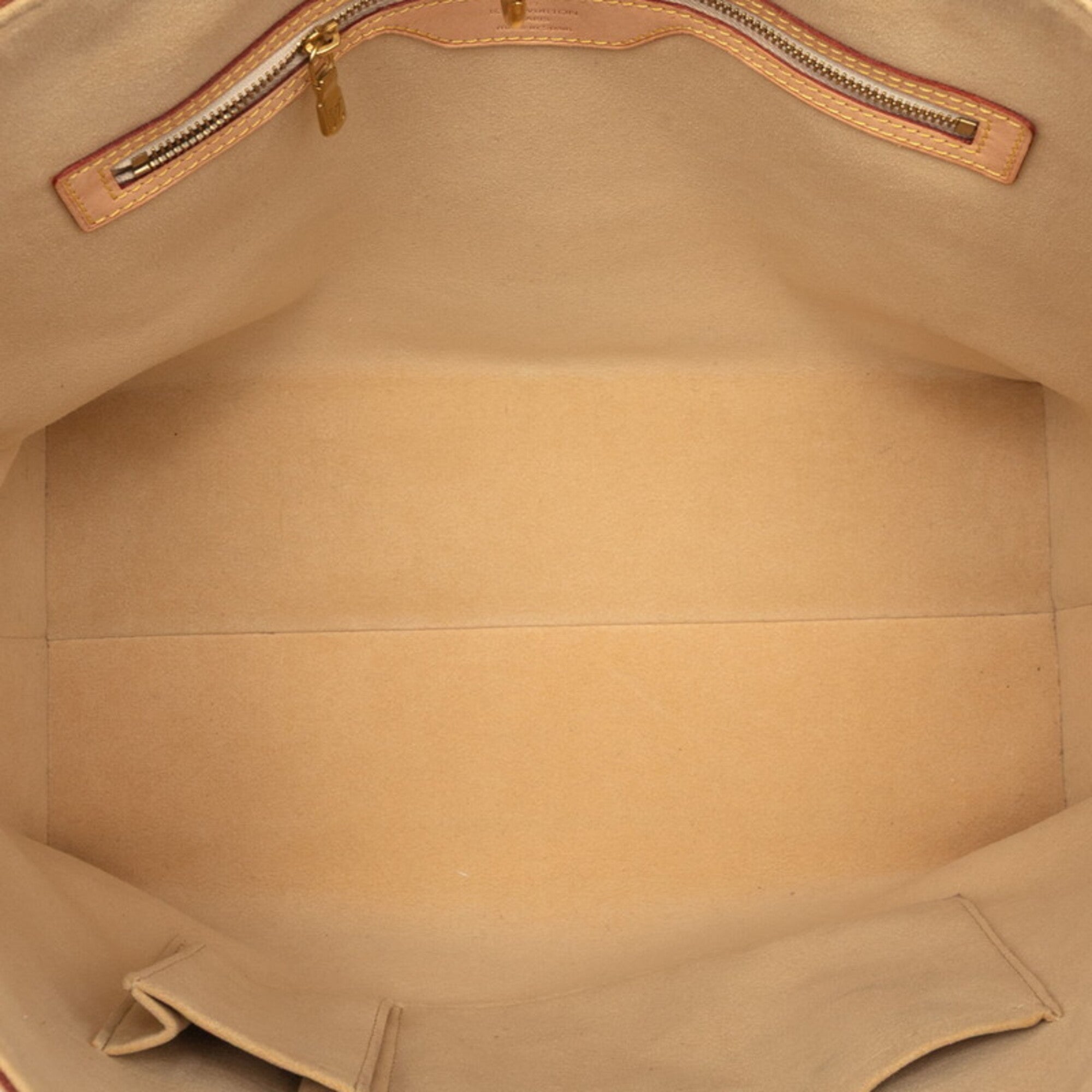 Louis Vuitton Brown Pvc Leather Shoulder Bag Tote Bag (Pre-Owned)